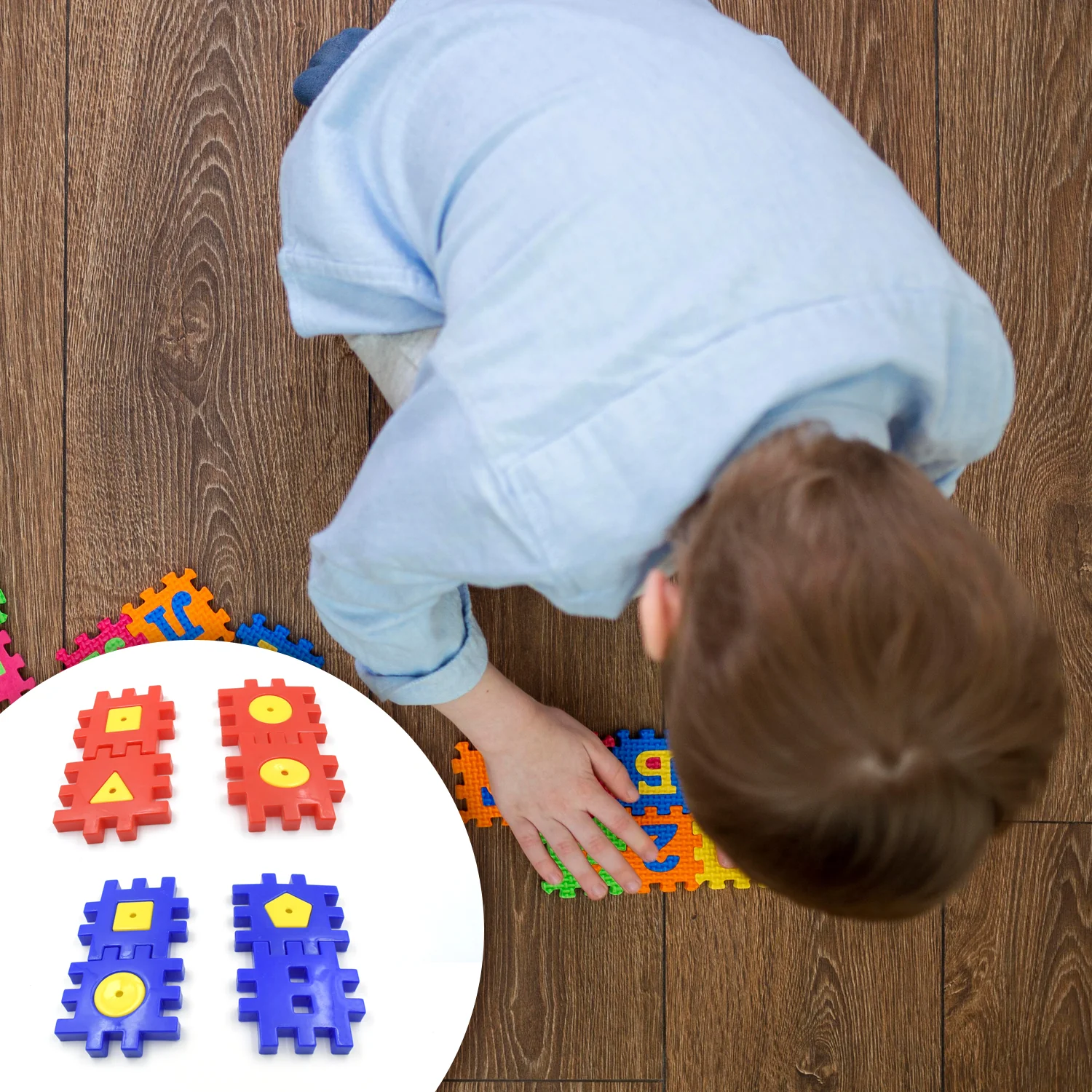 Colorful Digital Building Blocks Set – Educational Toy for Kids Ages 3–12 - Image 5