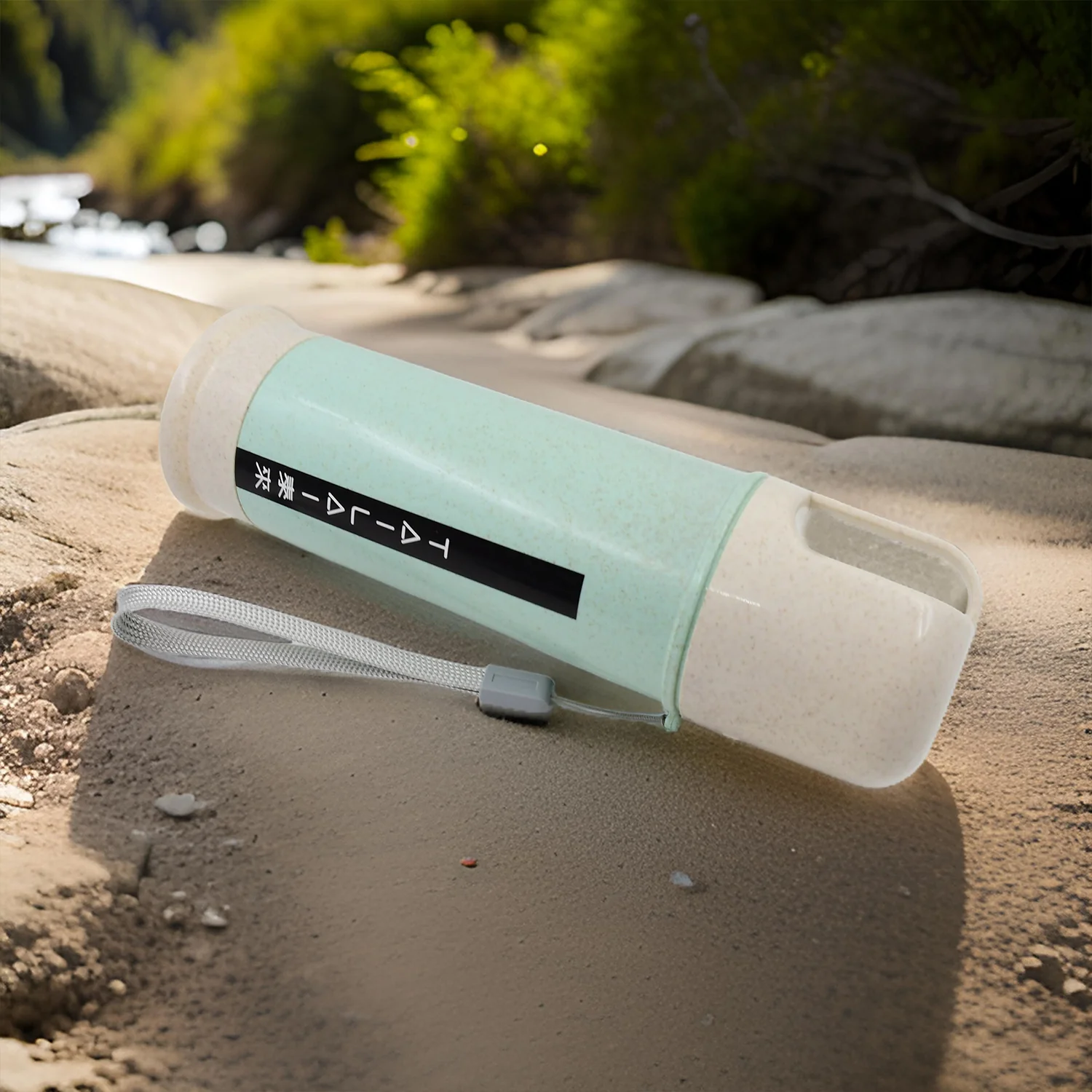 Portable Water Bottle (300 ML Approx / Mix Colors / Design) - Image 6