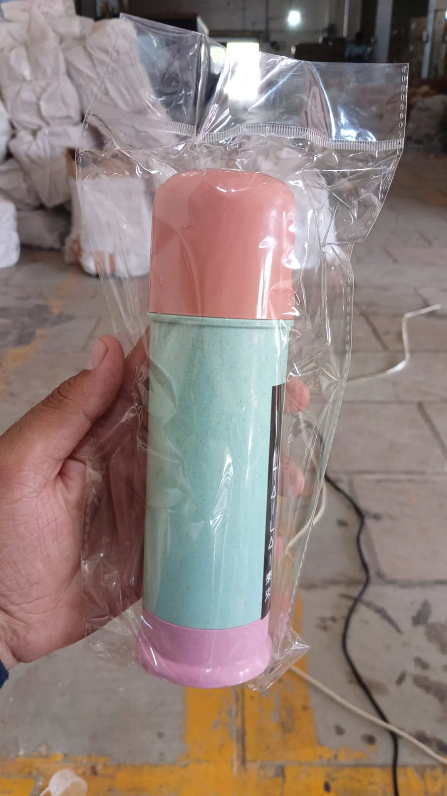 Portable Water Bottle (300 ML Approx / Mix Colors / Design) - Image 7