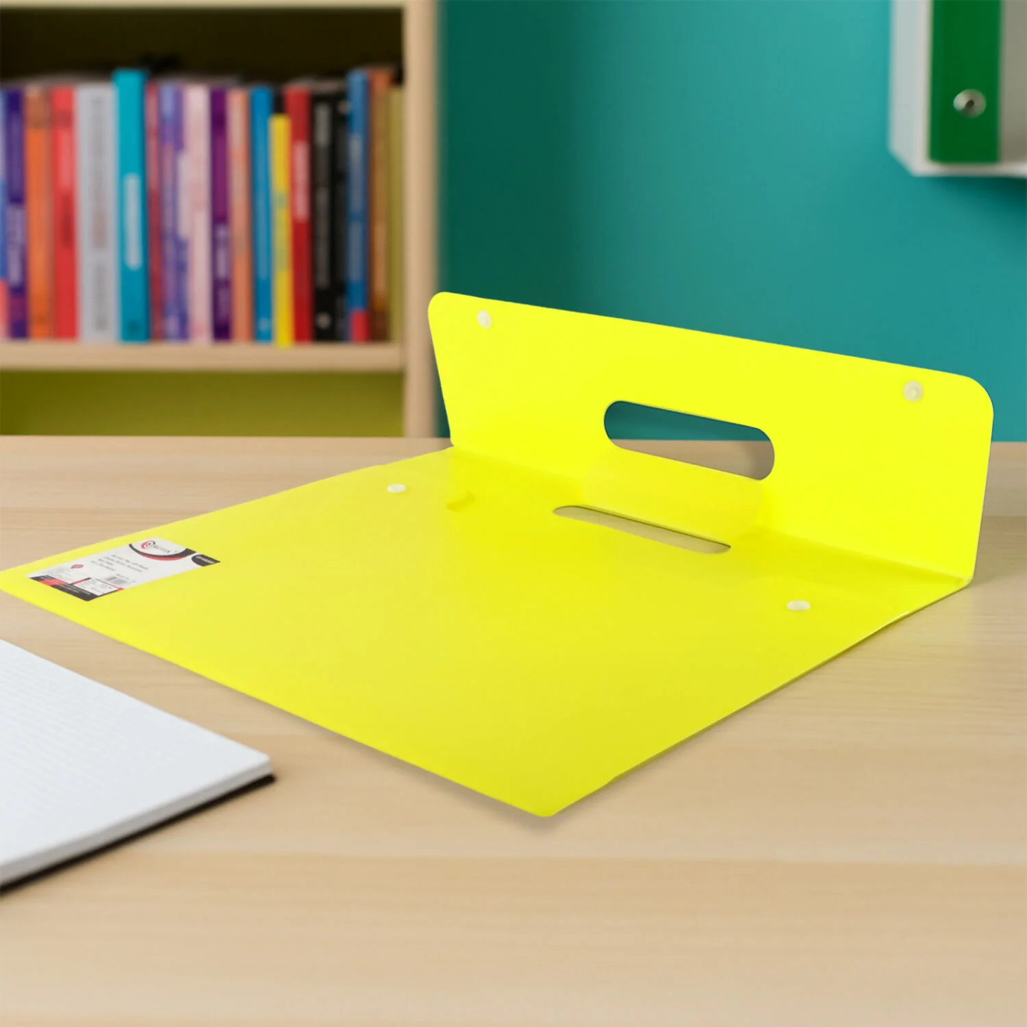 Mix Design A4 Plastic Document Folder with Handle (1 Pc) - Image 3