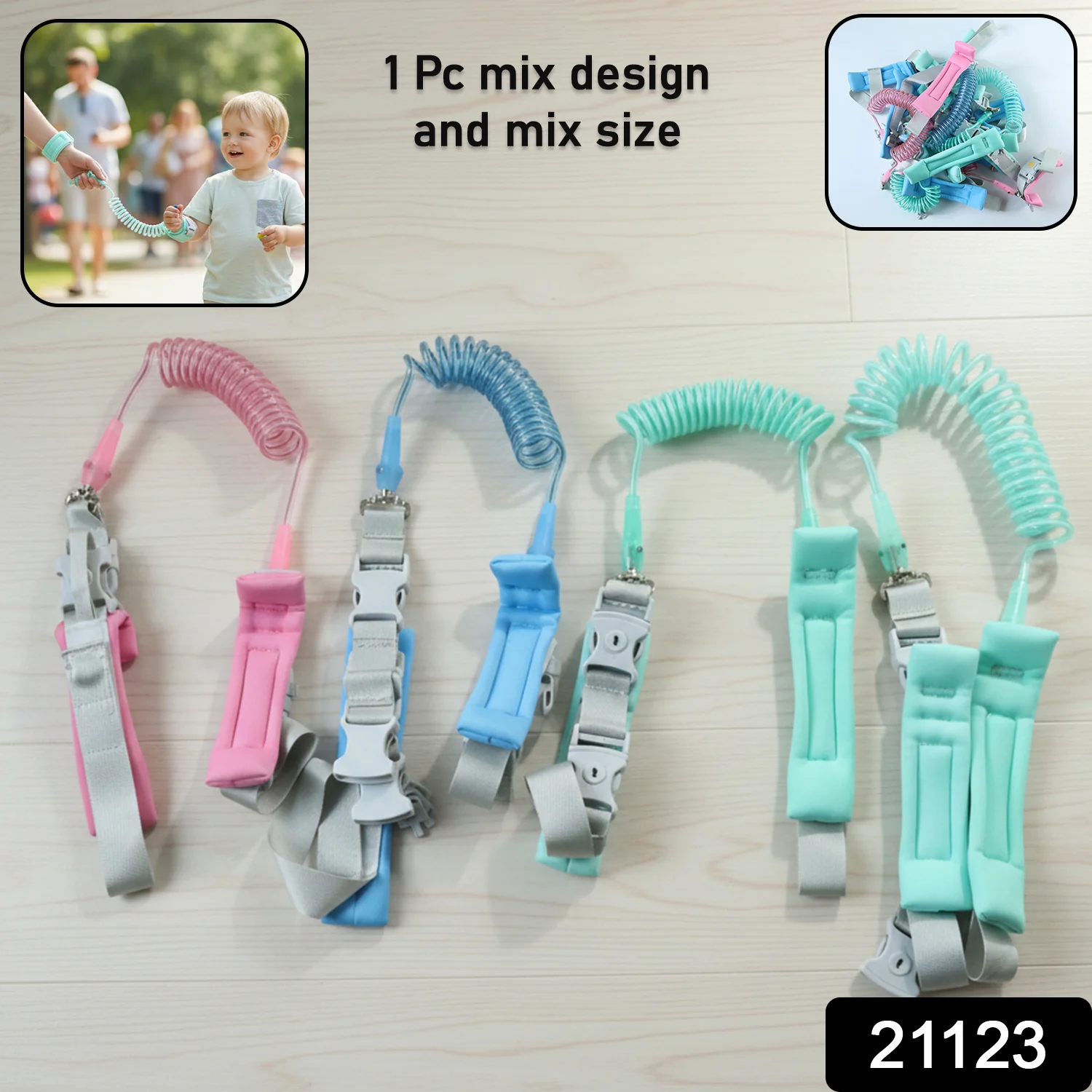 Mix Design Baby Safety Walking Leash (1 Pc) - Image 2