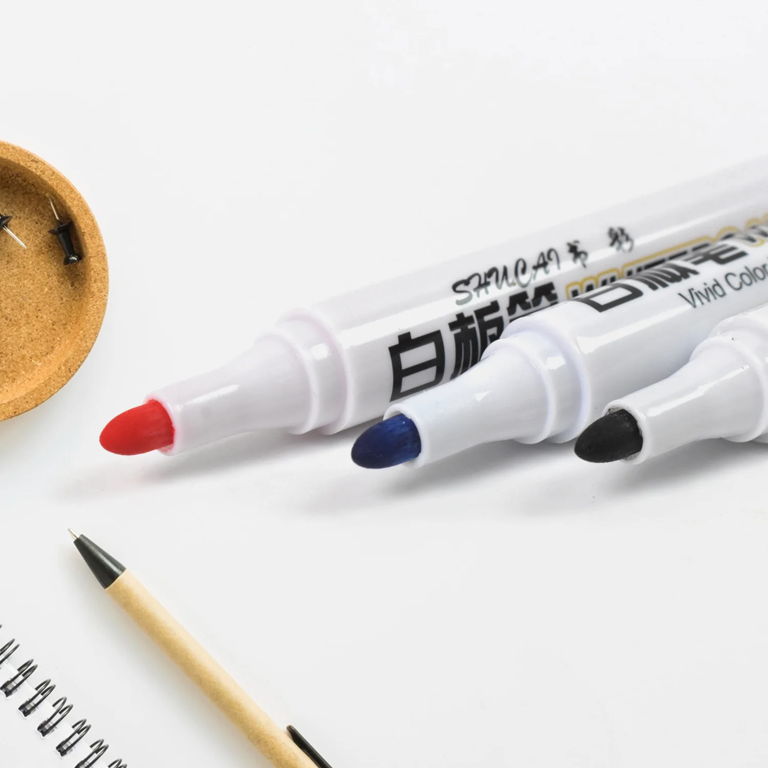 Mix Color Marker Pen used in all kinds of school, college (3 Pcs Set) - Image 3