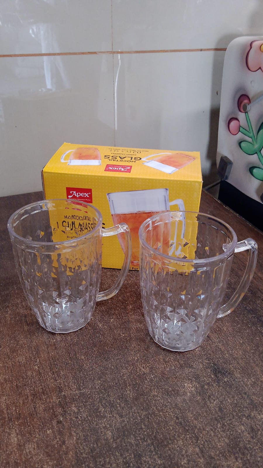 Apex Mocktail Mug Glass (2 Pc Set / 400 ML) - Image 8