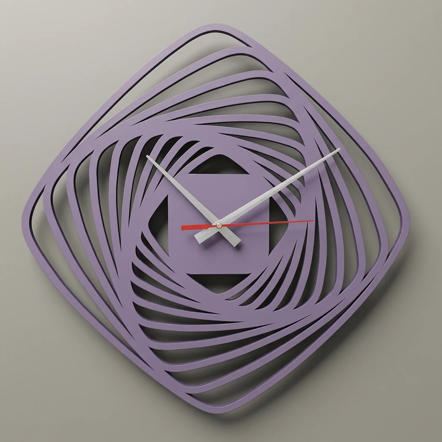 Modern Abstract Vortex Wall Clock | Silent Sweep Quartz Decorative Clock for Living Room, Bedroom & Office - Image 4