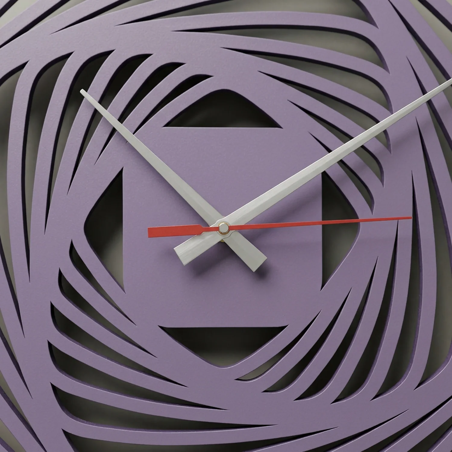Modern Abstract Vortex Wall Clock | Silent Sweep Quartz Decorative Clock for Living Room, Bedroom & Office - Image 5