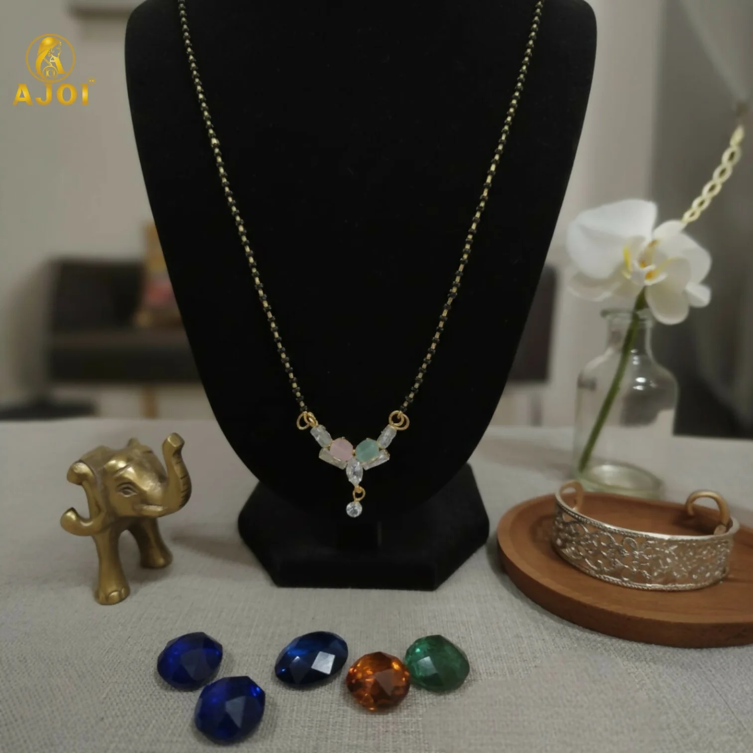 Modern CZ Mangalsutra for Women - Image 3
