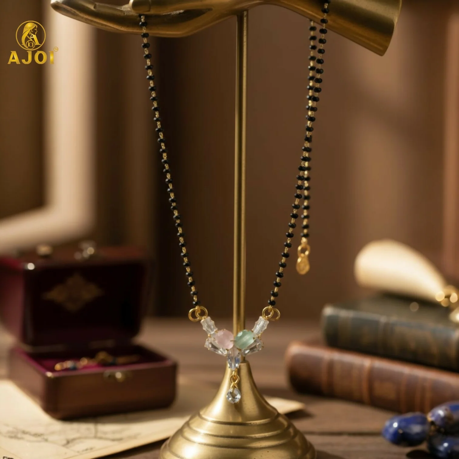 Modern CZ Mangalsutra for Women - Image 4