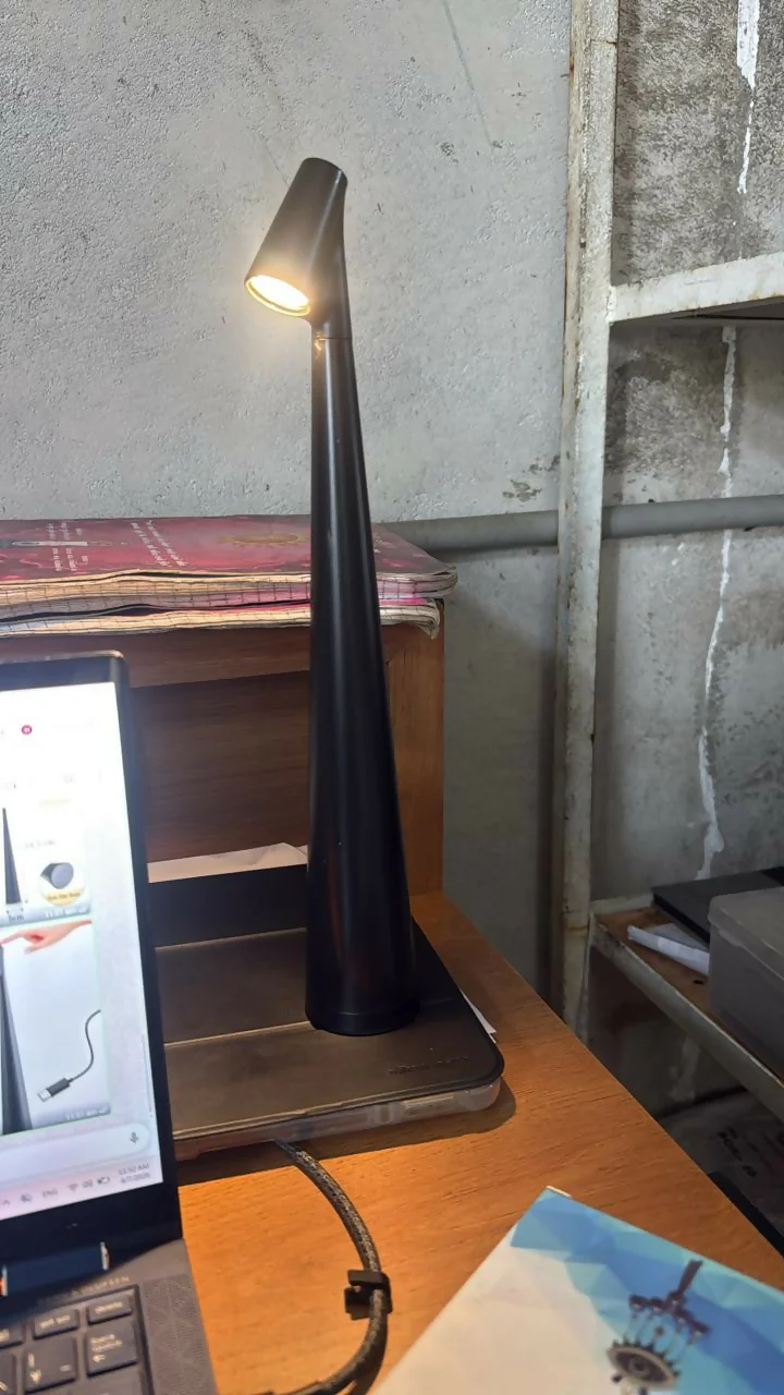 Modern LED Desk Lamp Touch Control USB Rechargeable Study Light - Image 6
