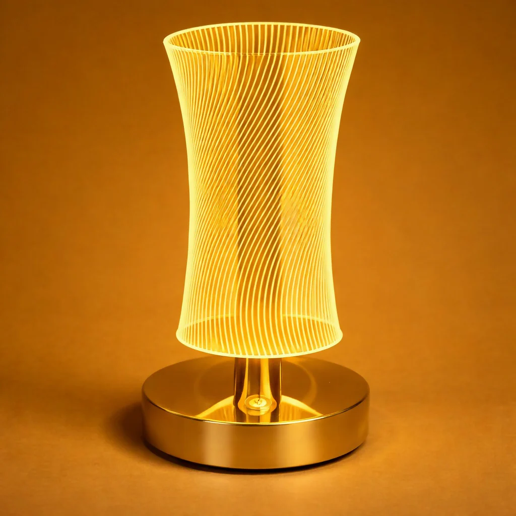 Modern LED Table Lamp with Elegant Design for Bedroom & Living Room - Image 6