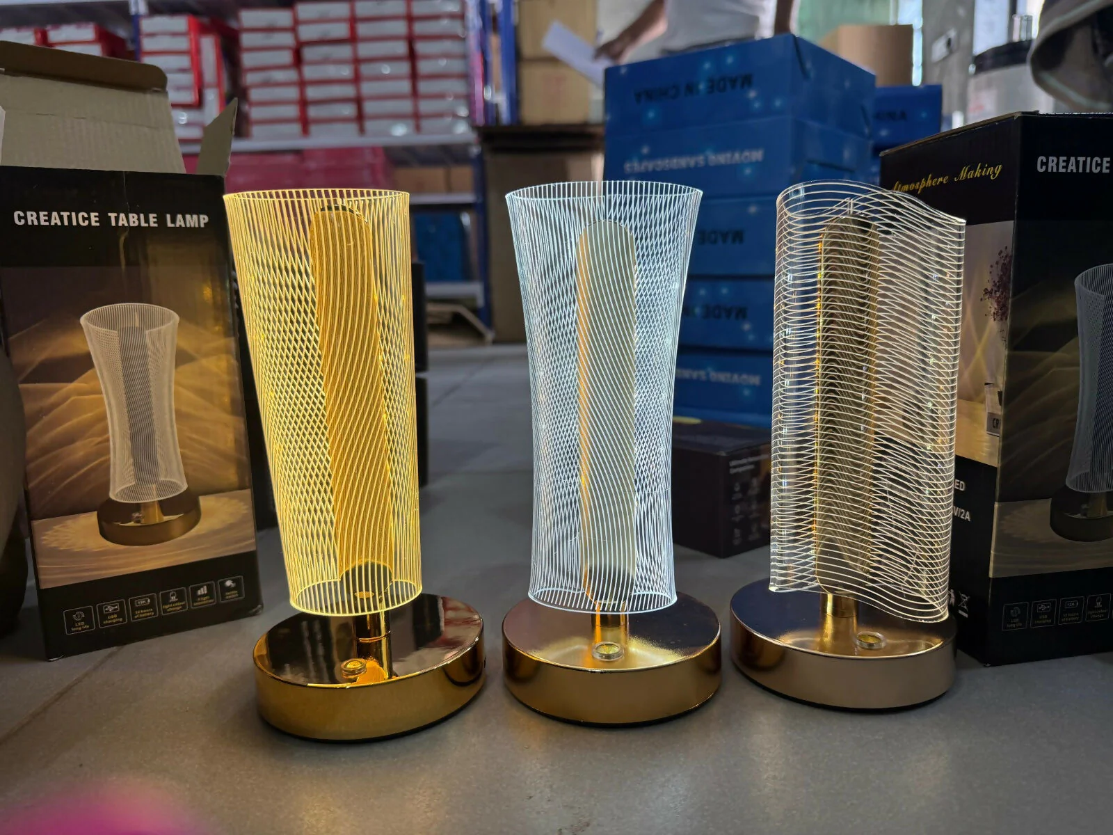 Modern LED Table Lamp with Elegant Design for Bedroom & Living Room - Image 7