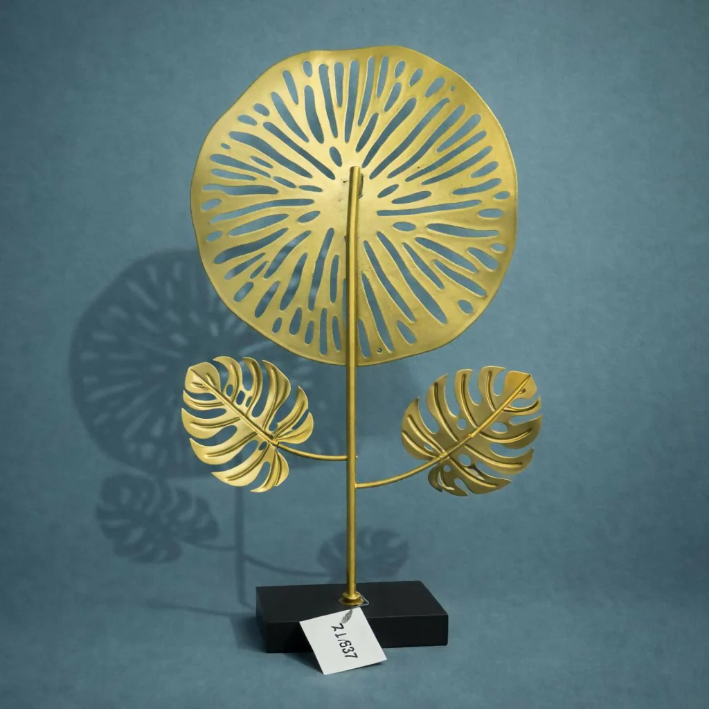 Modern Metal Flower Table Decor Showpiece for Home and Office - Image 4