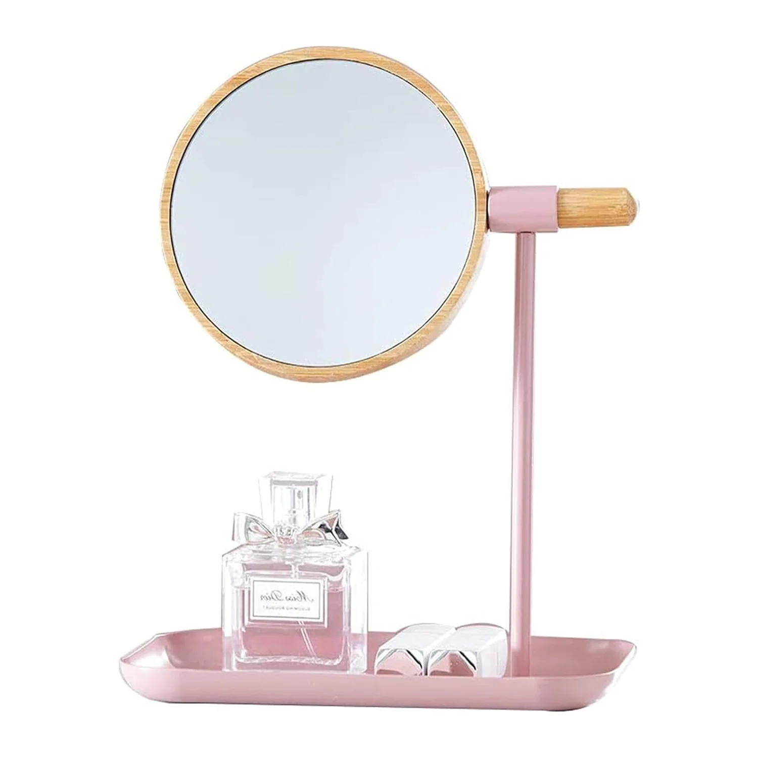 Modern Round Tabletop Makeup Mirror (1 Set) - Image 5