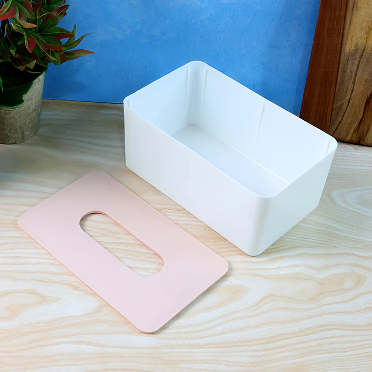 Modern Tissue Box Holder - (1 Pc) - Image 3