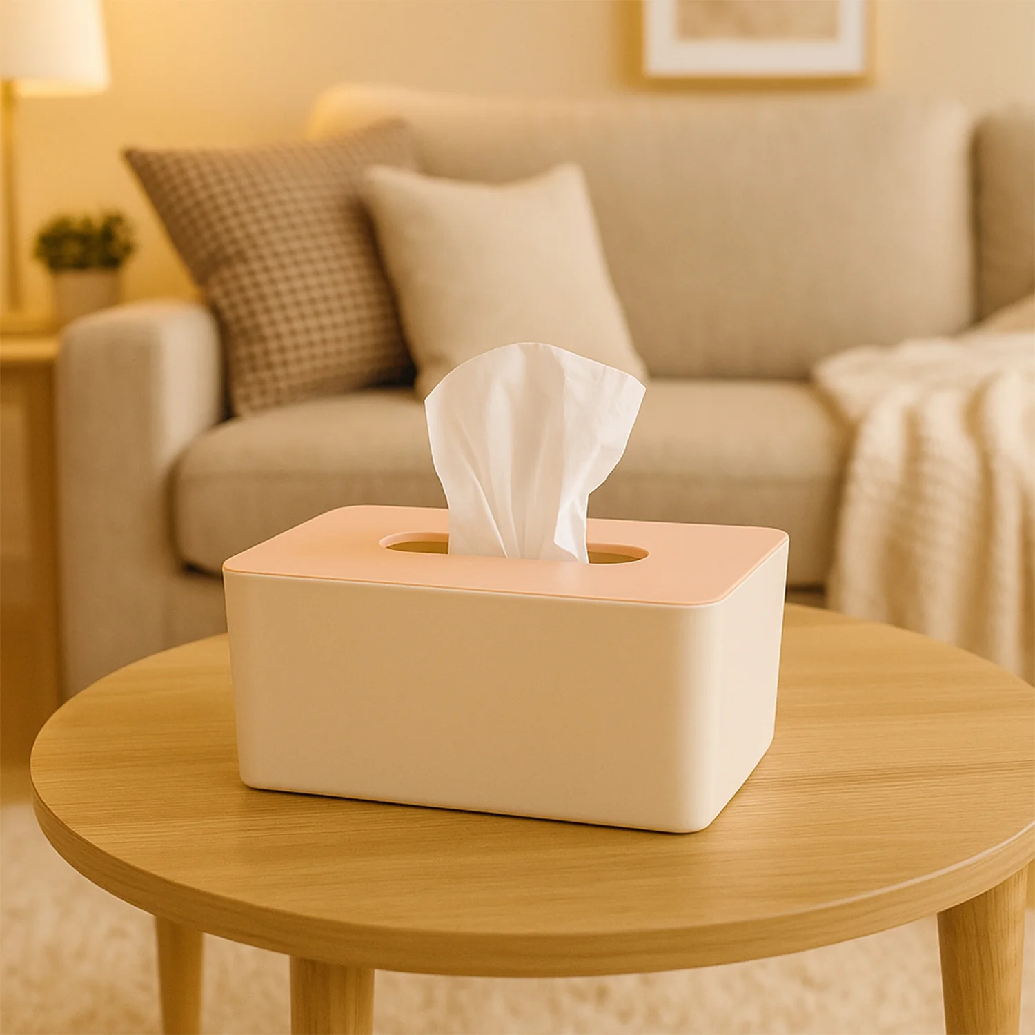 Modern Tissue Box Holder - (1 Pc) - Image 8
