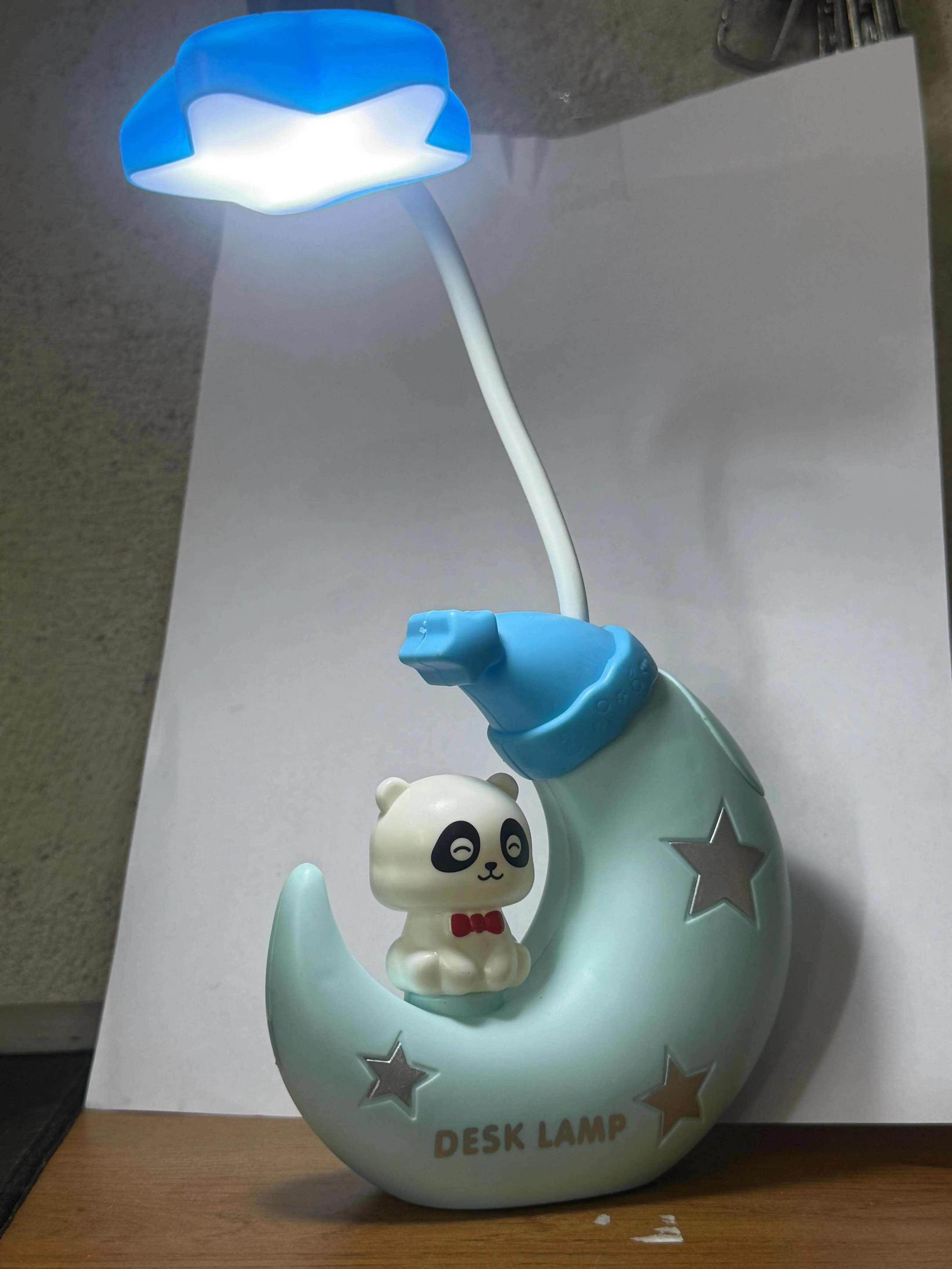 Moon Panda Kids LED Desk Lamp with Adjustable Neck Night Light - Image 5