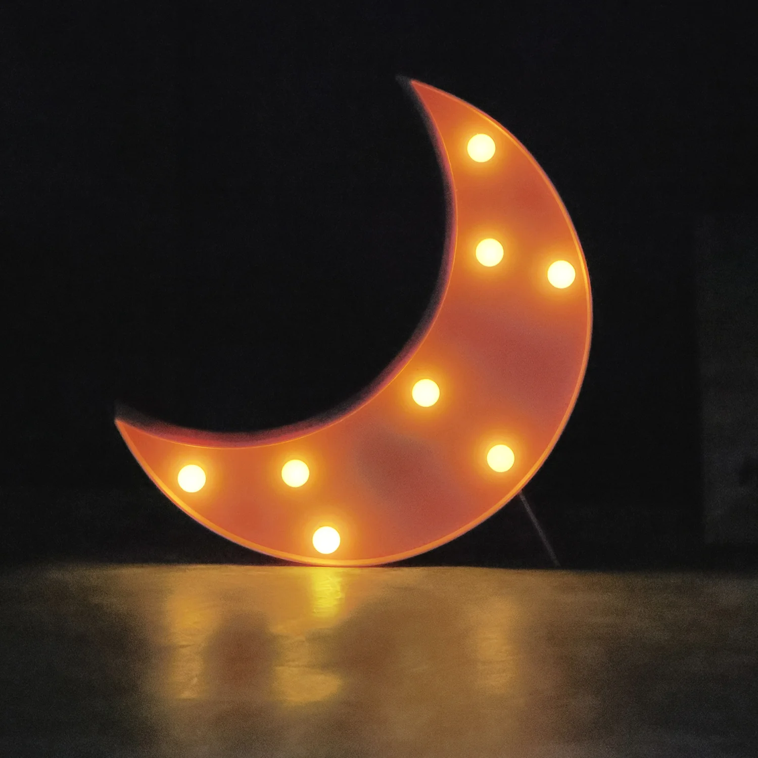 Moon Shaped LED Decorative Night Light (1 Pc) - Image 3
