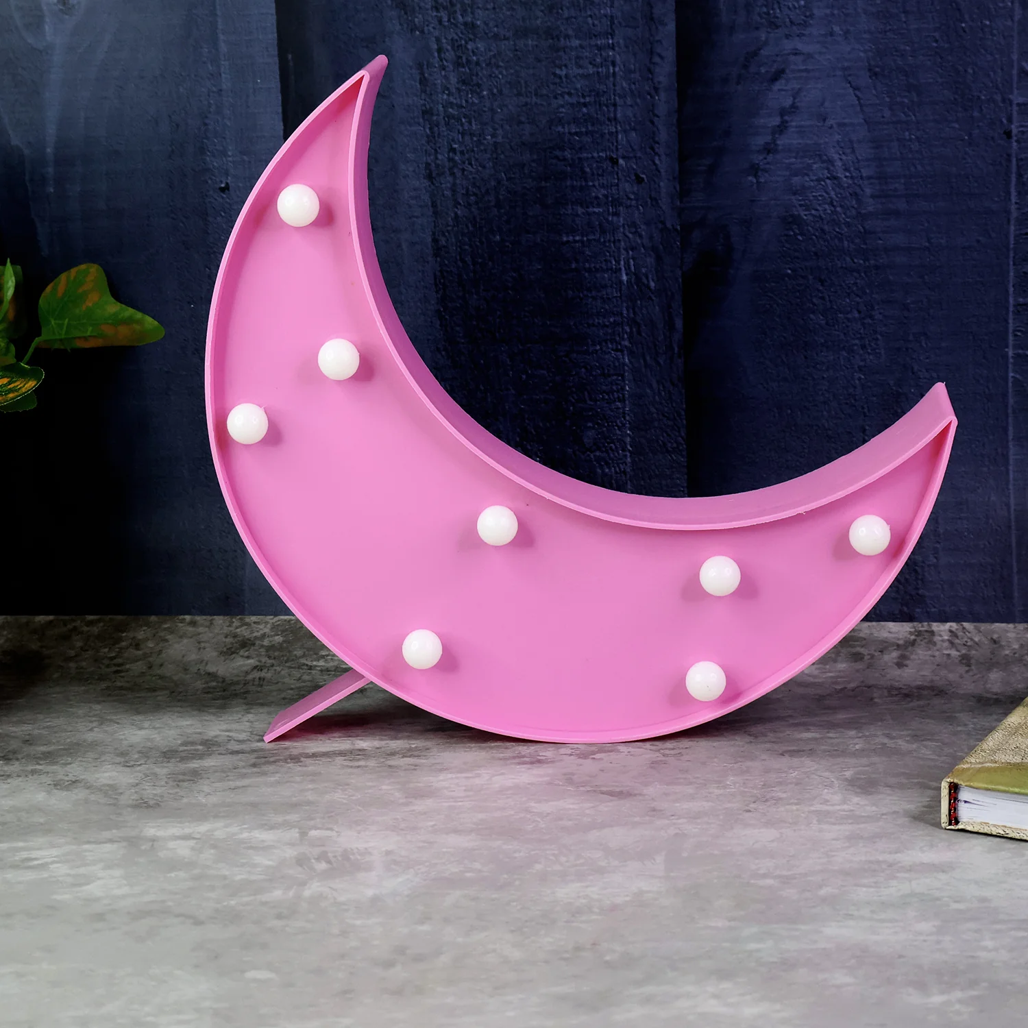 Moon Shaped LED Decorative Night Light (1 Pc) - Image 6