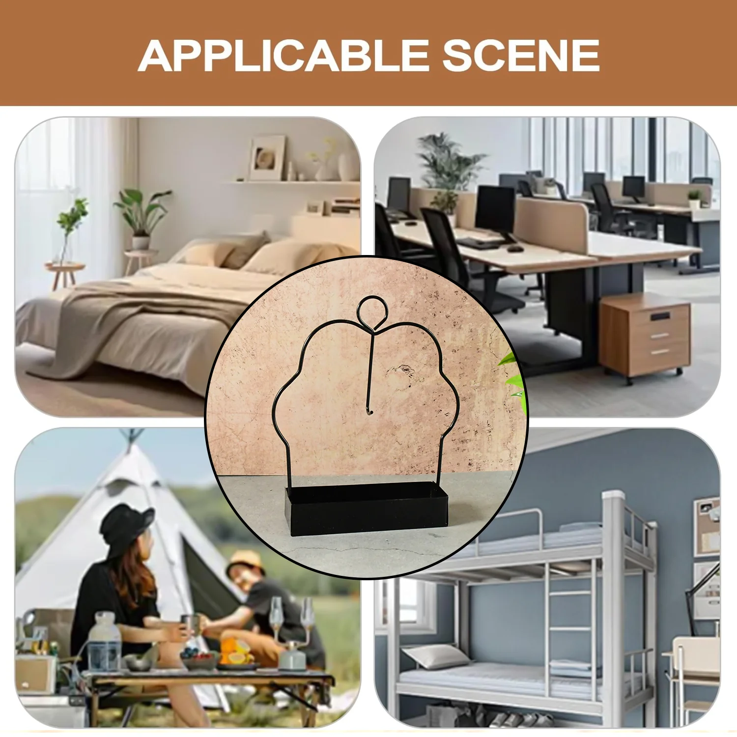 Mosquito Coil Holder Stand - (1 Pc) - Image 3