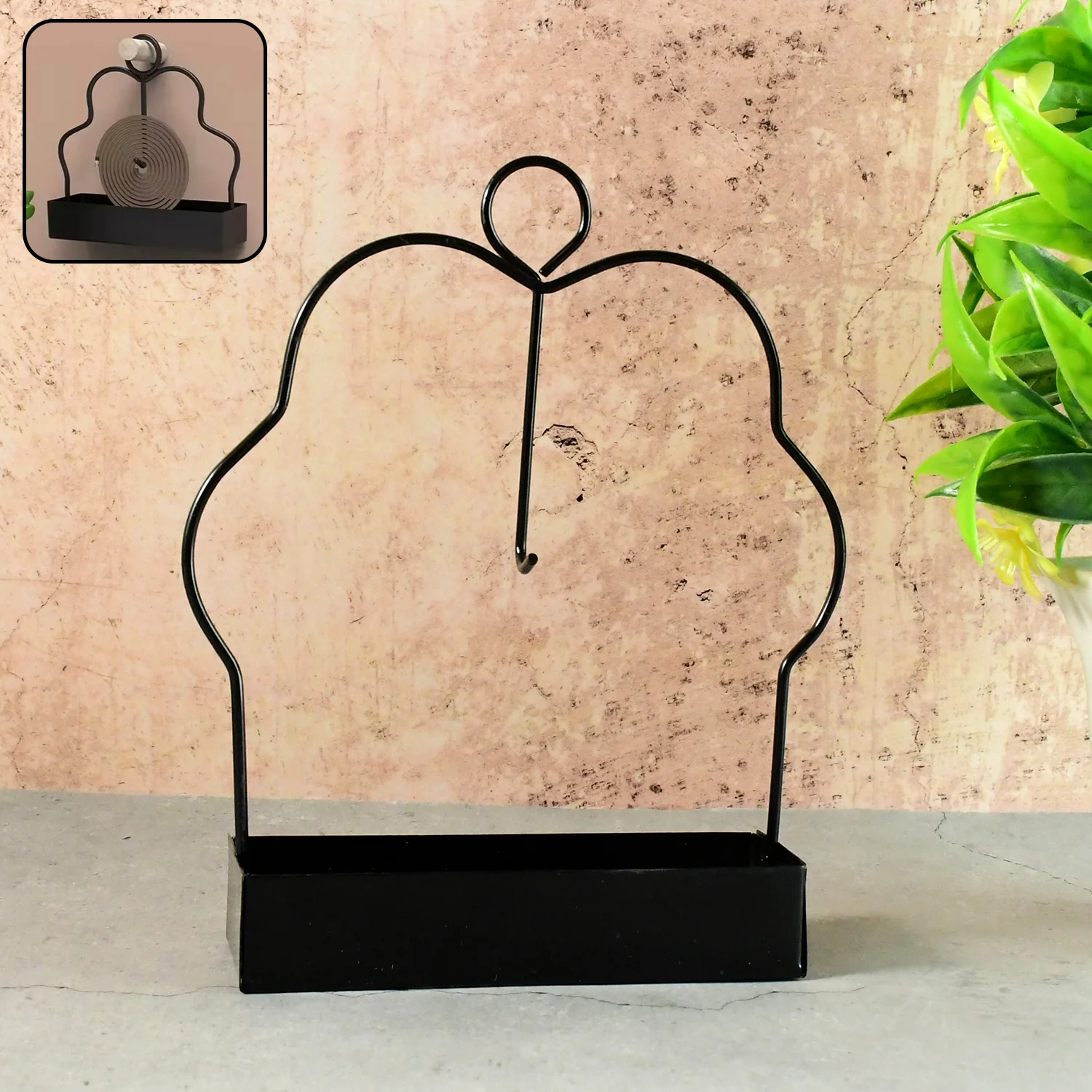 Mosquito Coil Holder Stand - (1 Pc) - Image 4