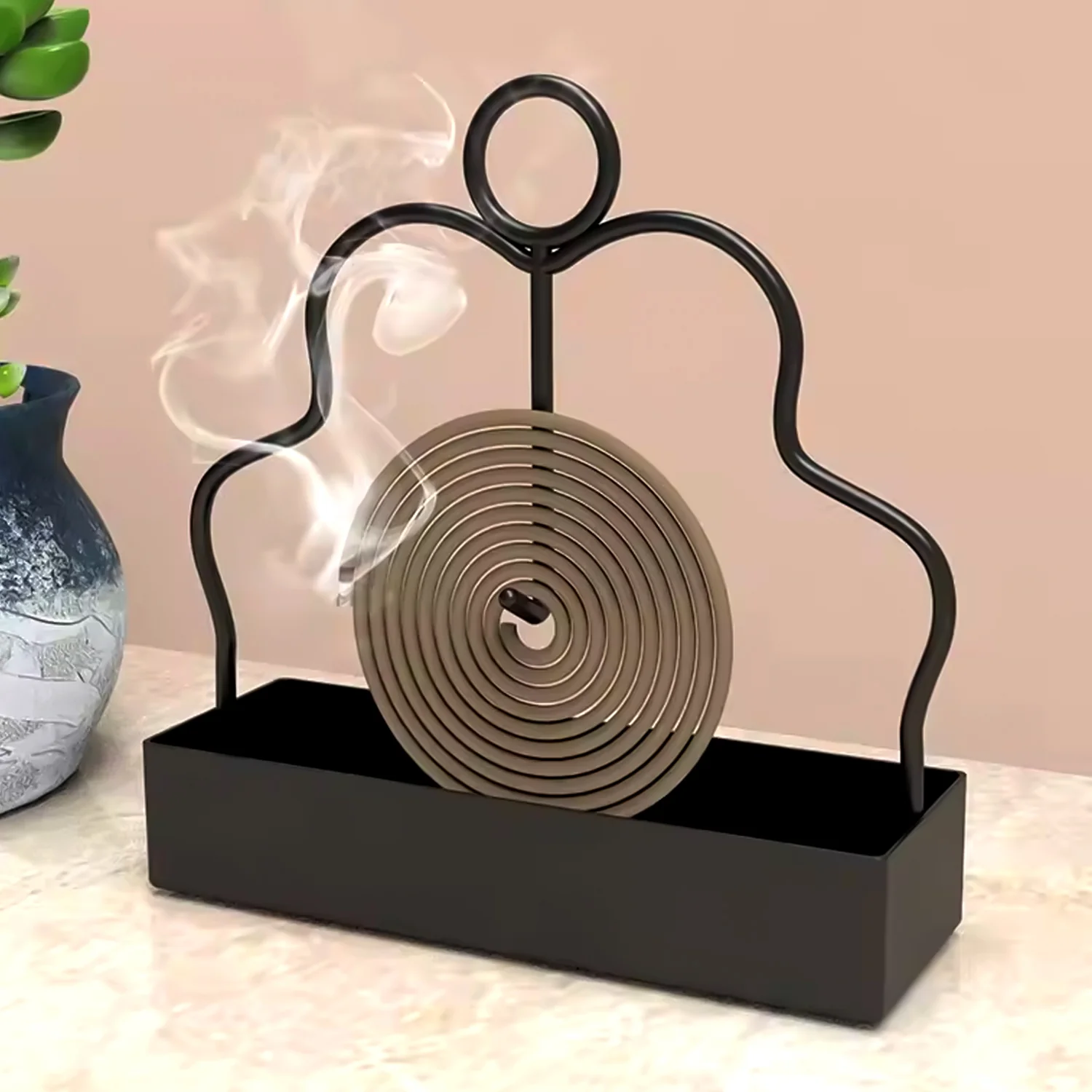 Mosquito Coil Holder Stand - (1 Pc) - Image 7