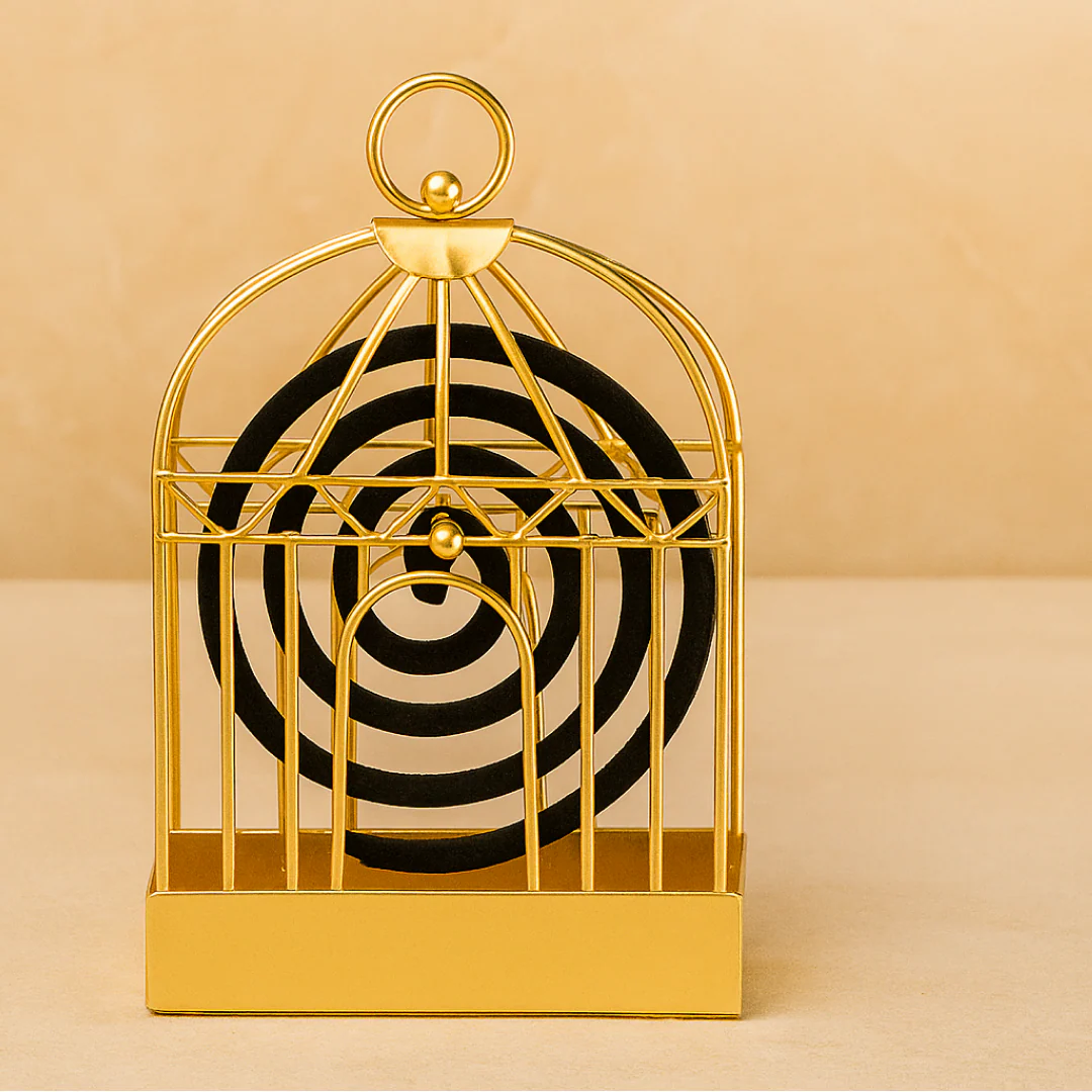 Mosquito Coil Holder, Vintage Style Durable Household Mosquito coil Stand Office Home - Image 4