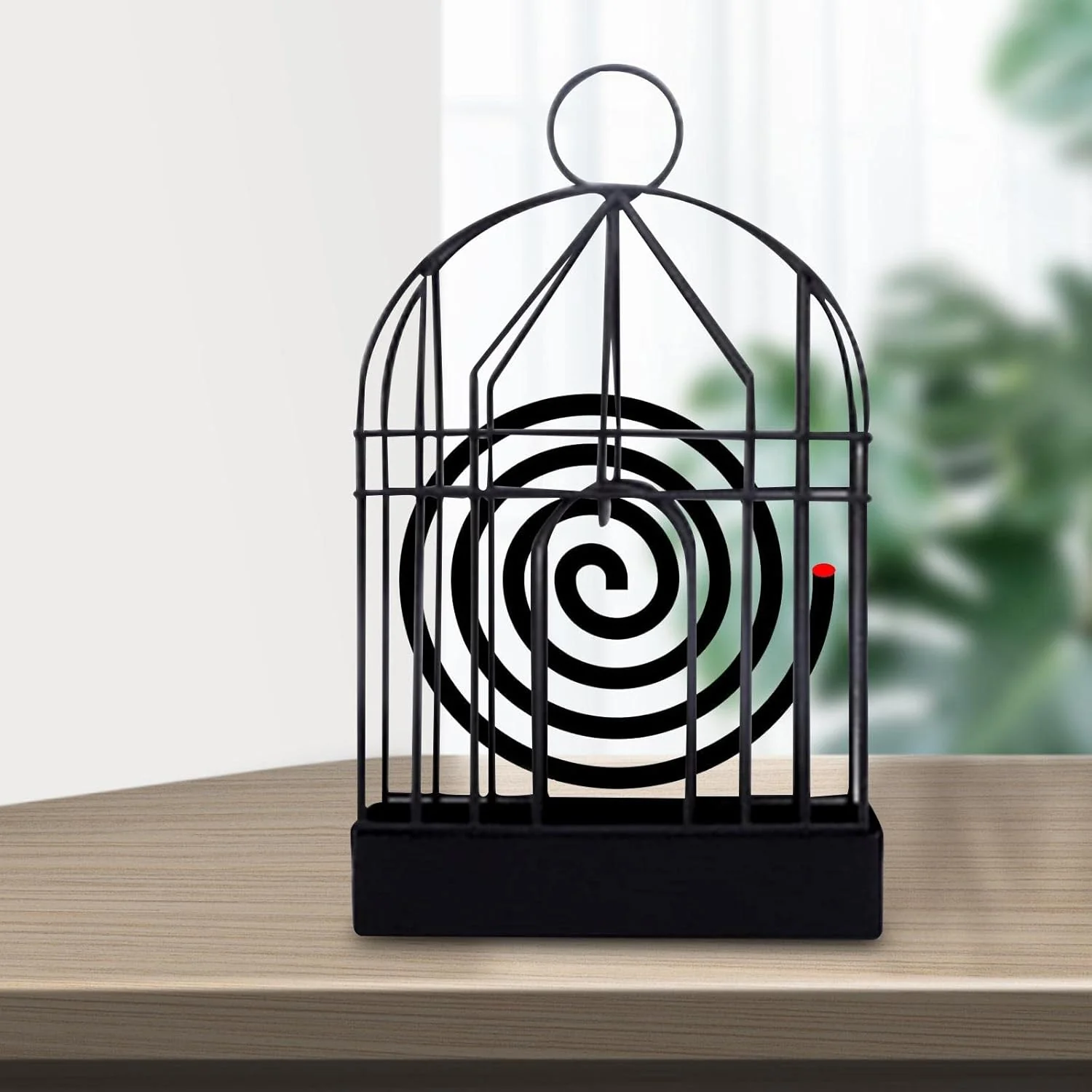 Mosquito Coil Holder, Vintage Style Durable Household Mosquito coil Stand Office Home - Image 6