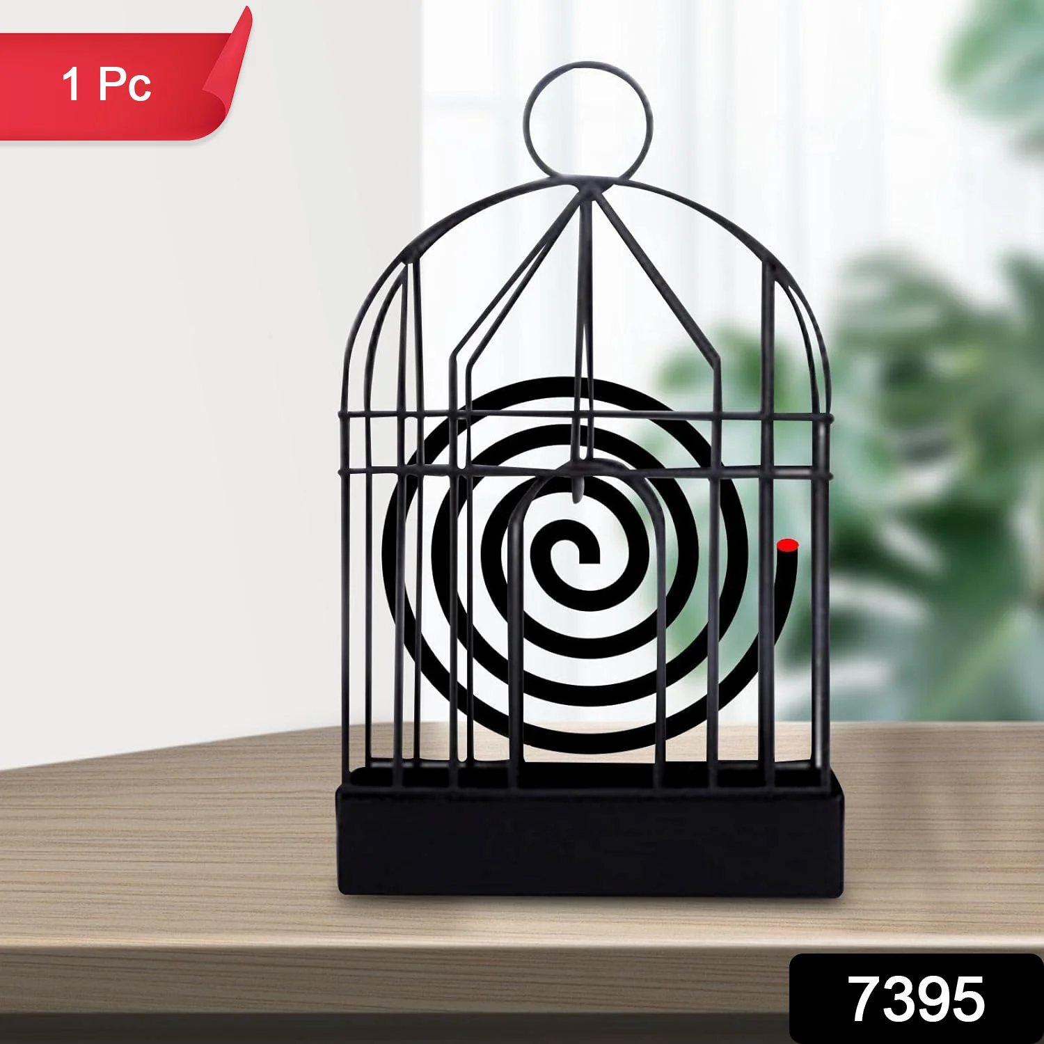 Mosquito Coil Holder, Vintage Style Durable Household Mosquito coil Stand Office Home - Image 7