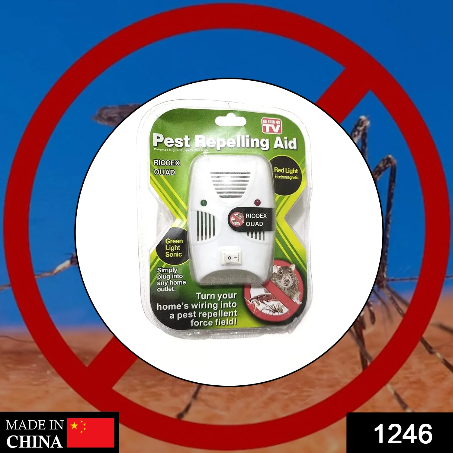 Mosquito Repeller Rat Pest Repellent for Rats, Cockroach, Mosquito, Home Pest - Image 2