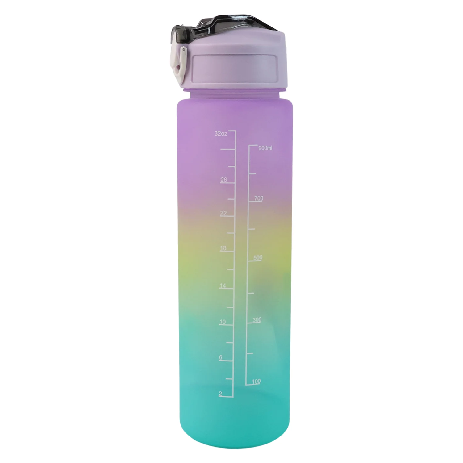 Motivational Water Bottle with Straw & Time Marker - Image 5