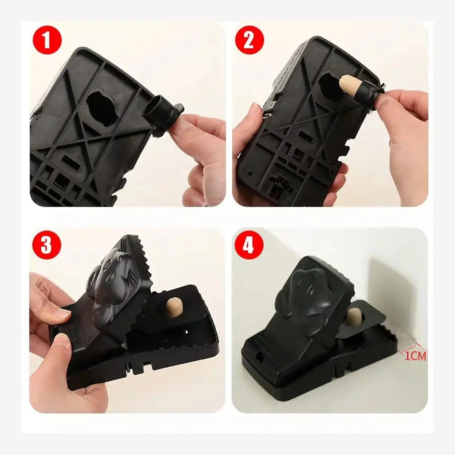 Mouse Trap Cage with Dummy Mouse – Reusable Pest Control for Home & Office (1 Pc) - Image 3