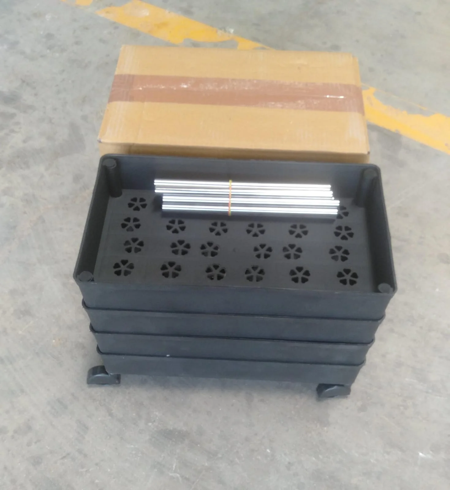 Movable Storage Rack Trolley - Image 8