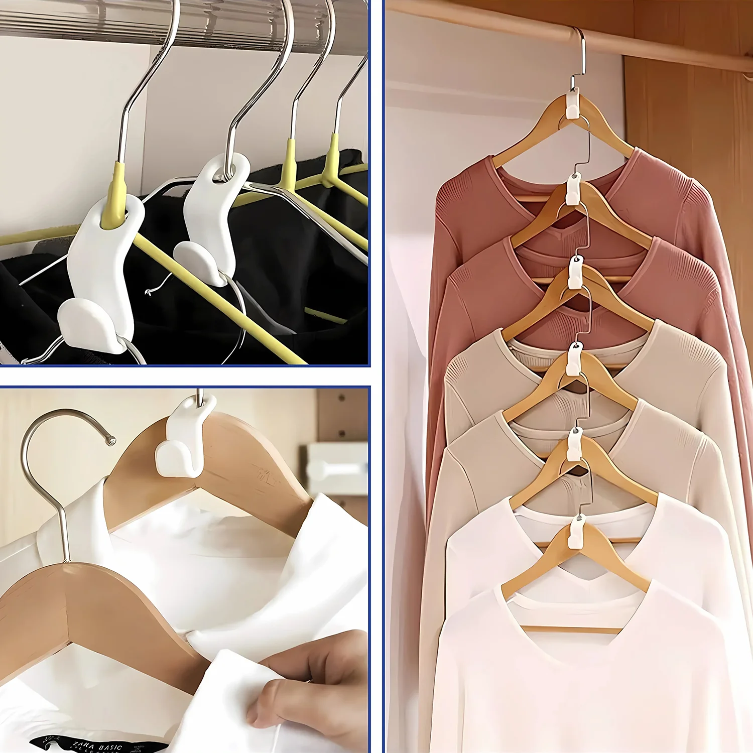 Multi-Color Hanger Connector Hooks (30 Pc) - Image 4