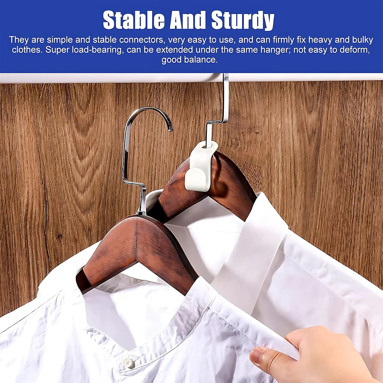 Multi-Color Hanger Connector Hooks (30 Pc) - Image 6
