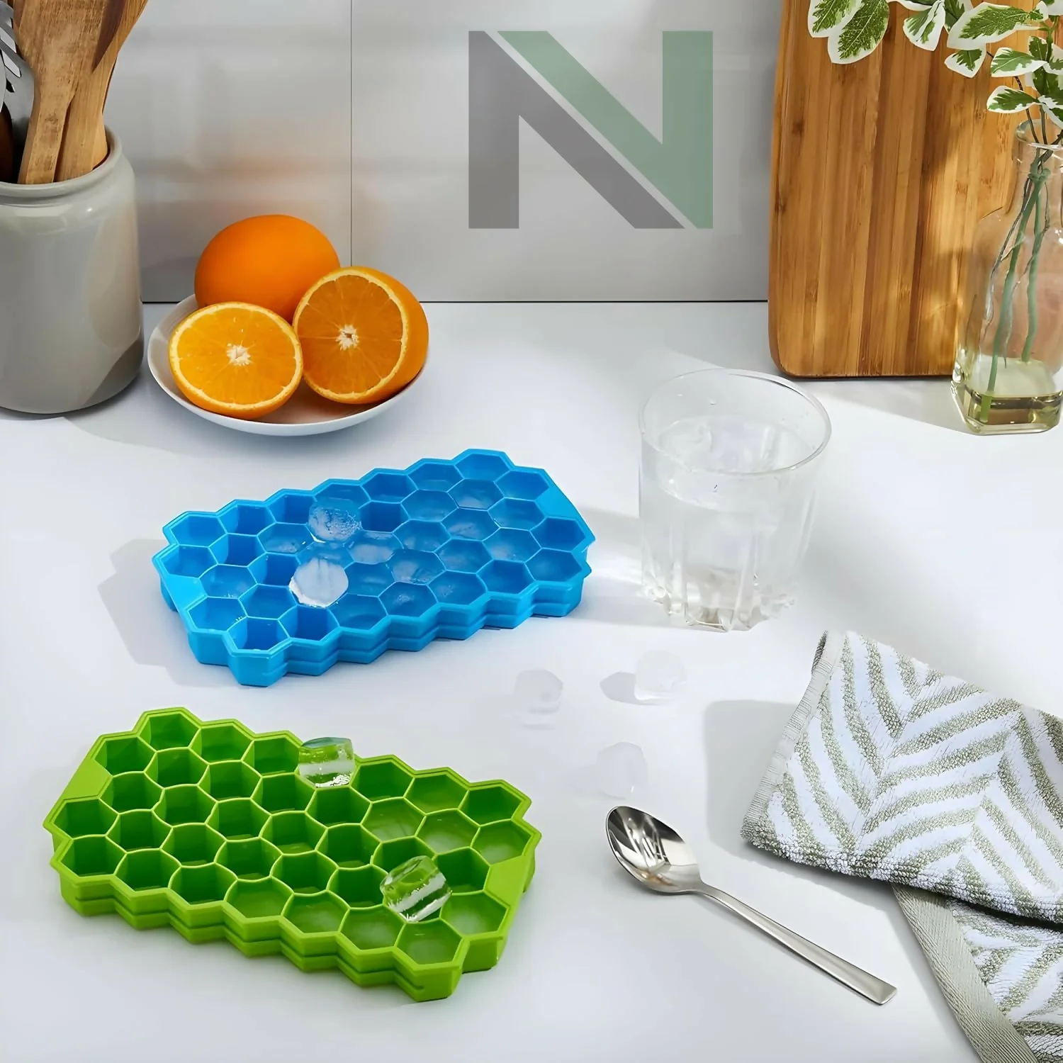 Multi color Honey Ice tray Pack of 3 - Image 3