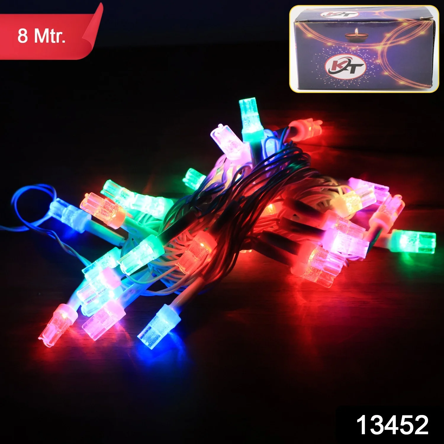 Multi-Color LED Decorative String Fairy Lights (8 Meter) - Image 2