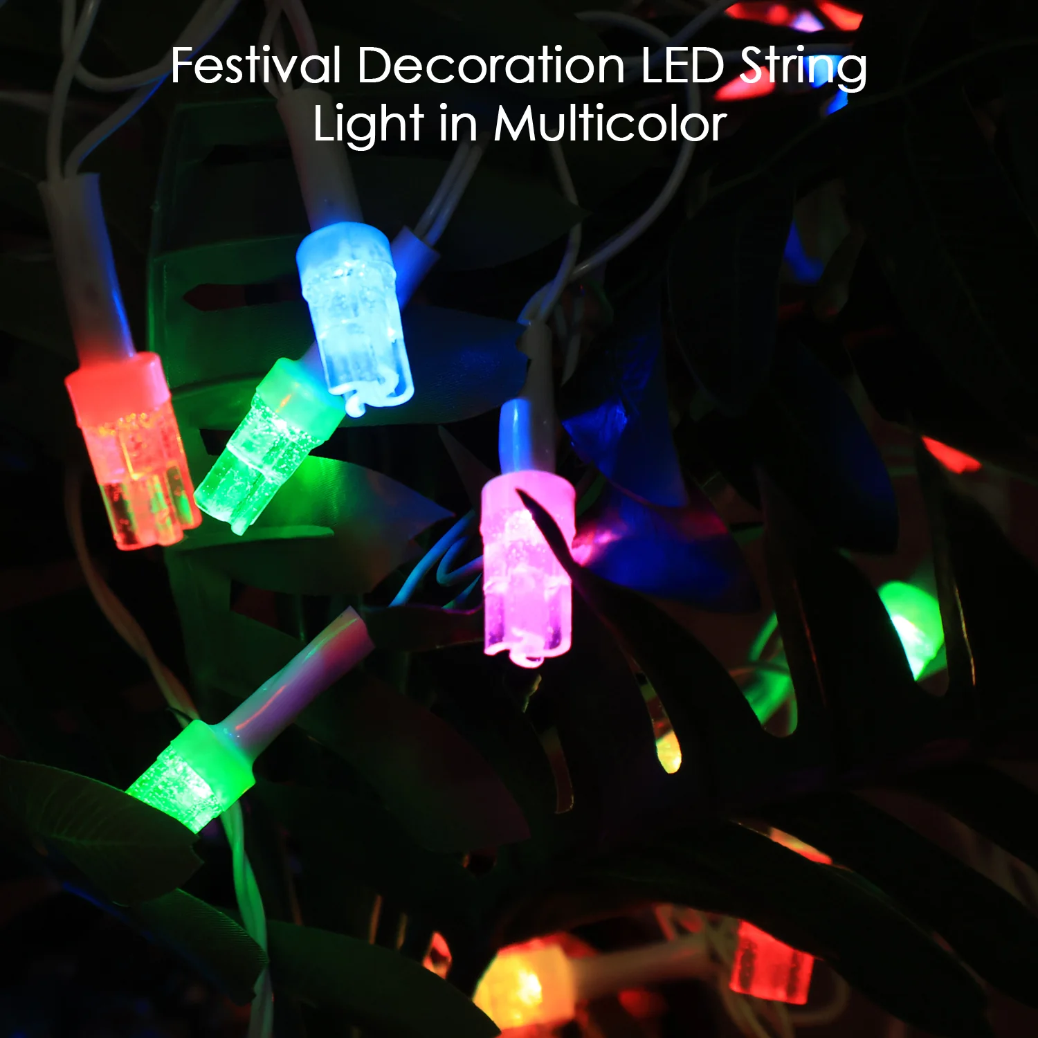 Multi-Color LED Decorative String Fairy Lights (8 Meter) - Image 6