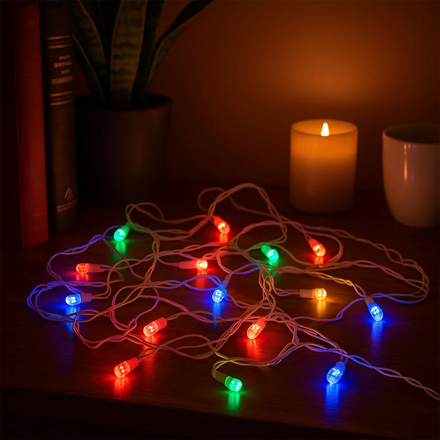 Multi-Color LED Decorative String Light (8 Meter) - Image 6