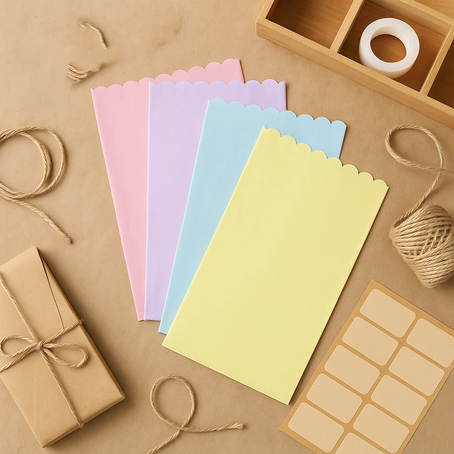 Multi-Color Oil-Absorbing Baking Paper Sheets Approx 200 Pcs - Image 3