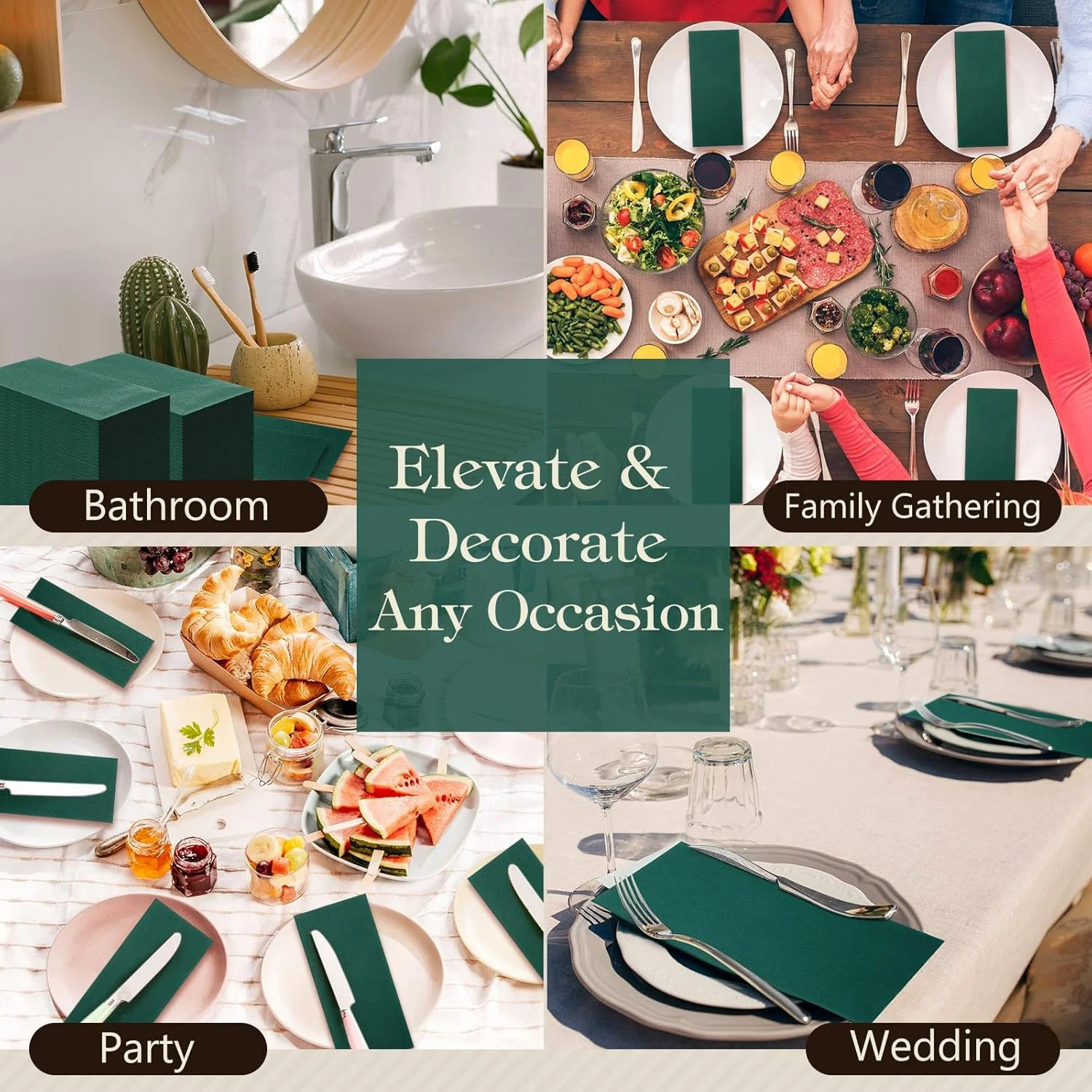 Multi-Color & Printed Disposable Food Wrapping Paper Set (10 Pc) - Image 9