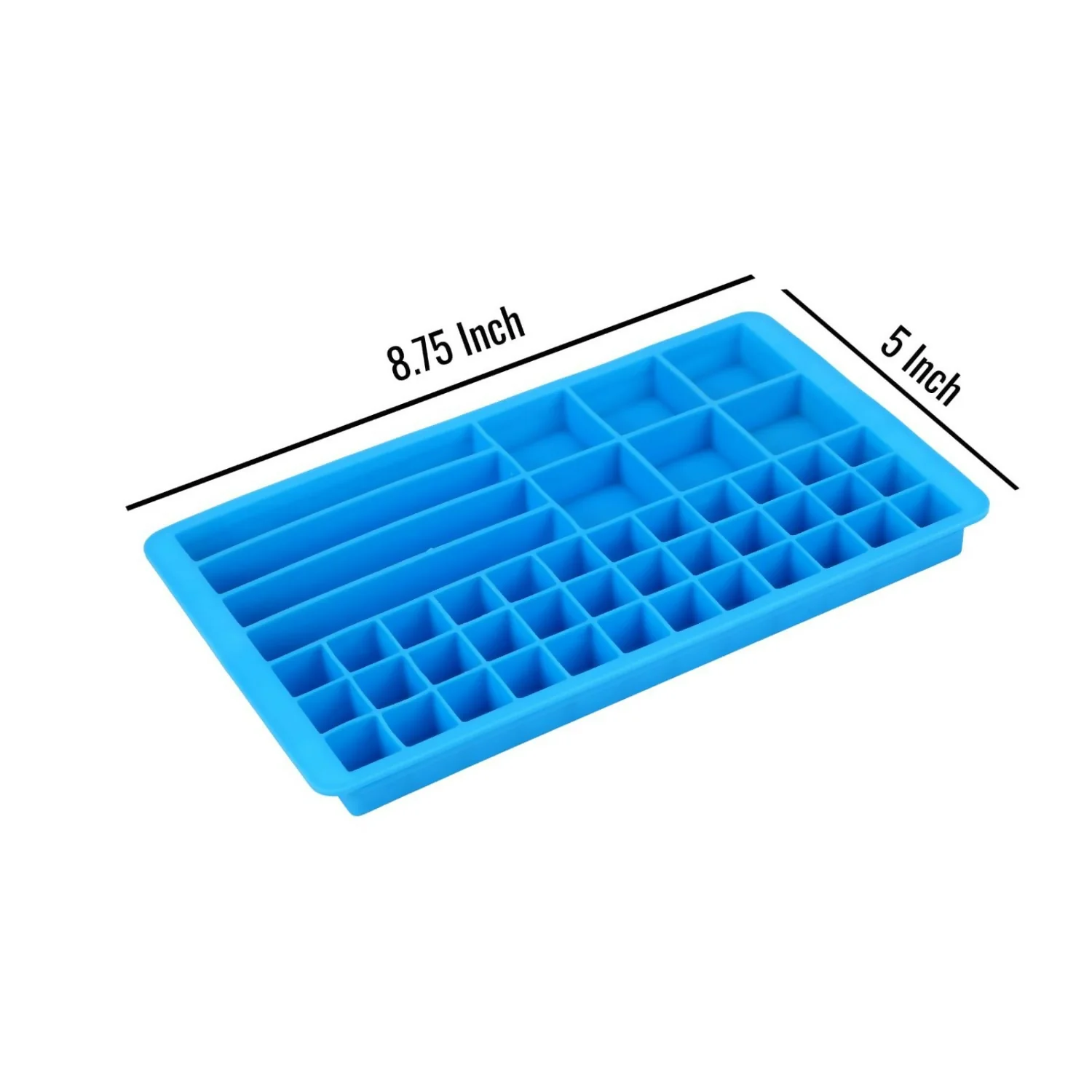 Multi color Square and lolipop shape ice tray pack of 2 - Image 4
