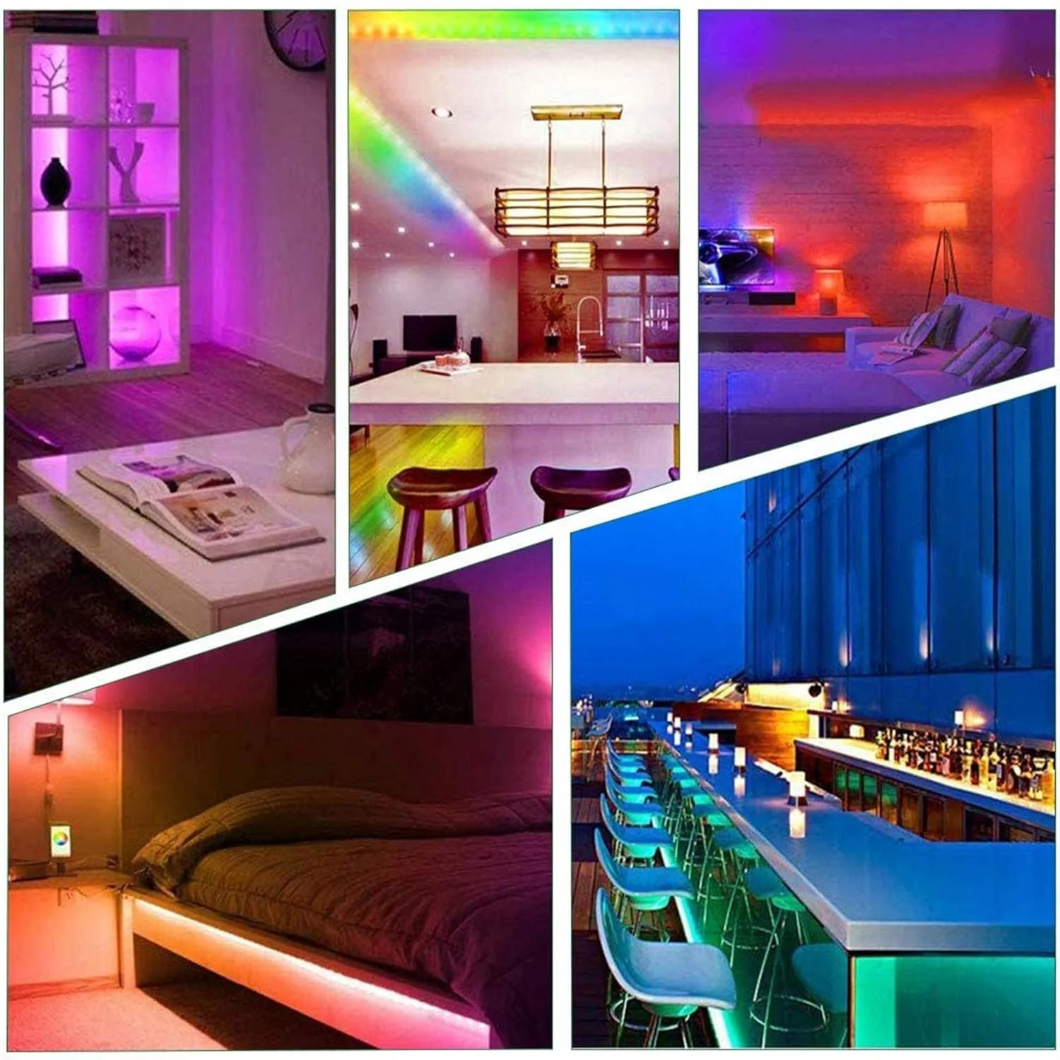 Multi Coloured 10M RGB LED Strip Lights (1 Pc / Loose) - Image 6