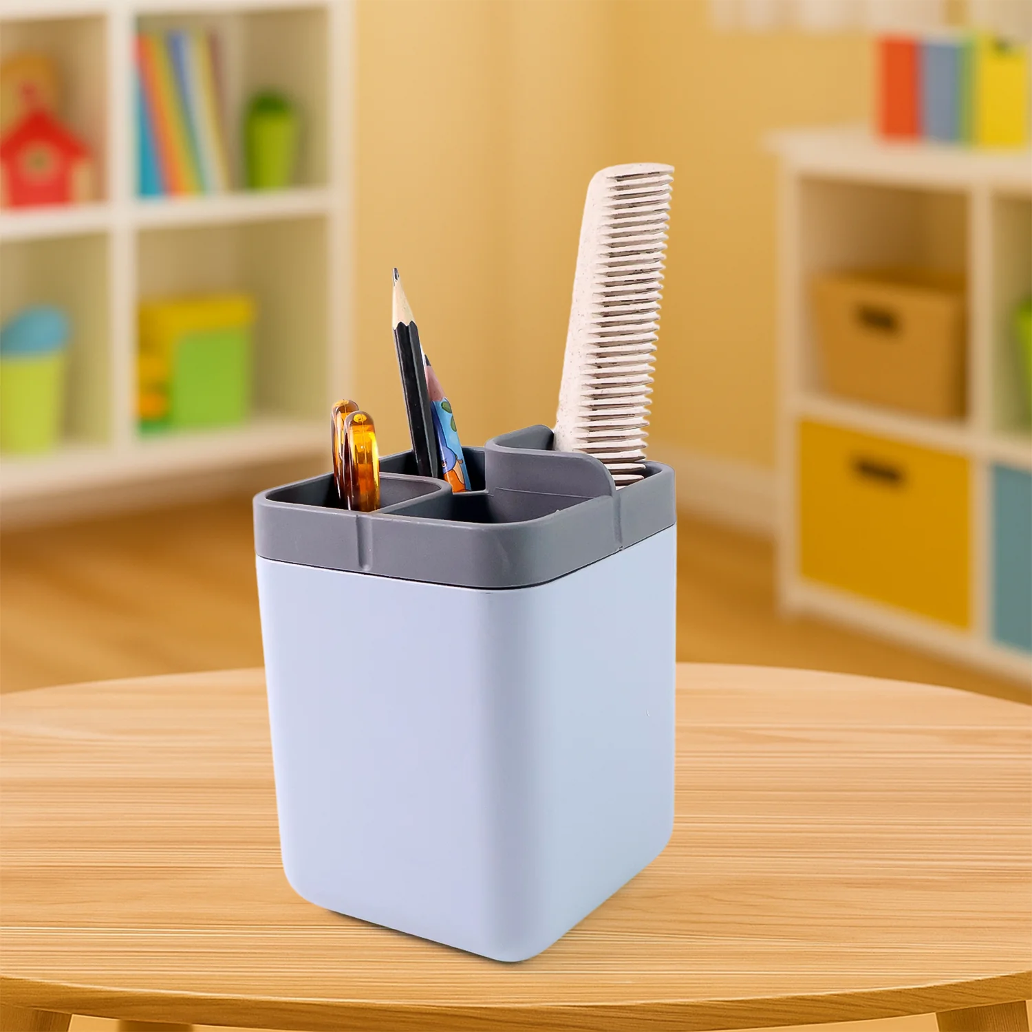 Supermom Multi-Compartment Desk Organizer Utility Holder (1 Pc) - Image 4