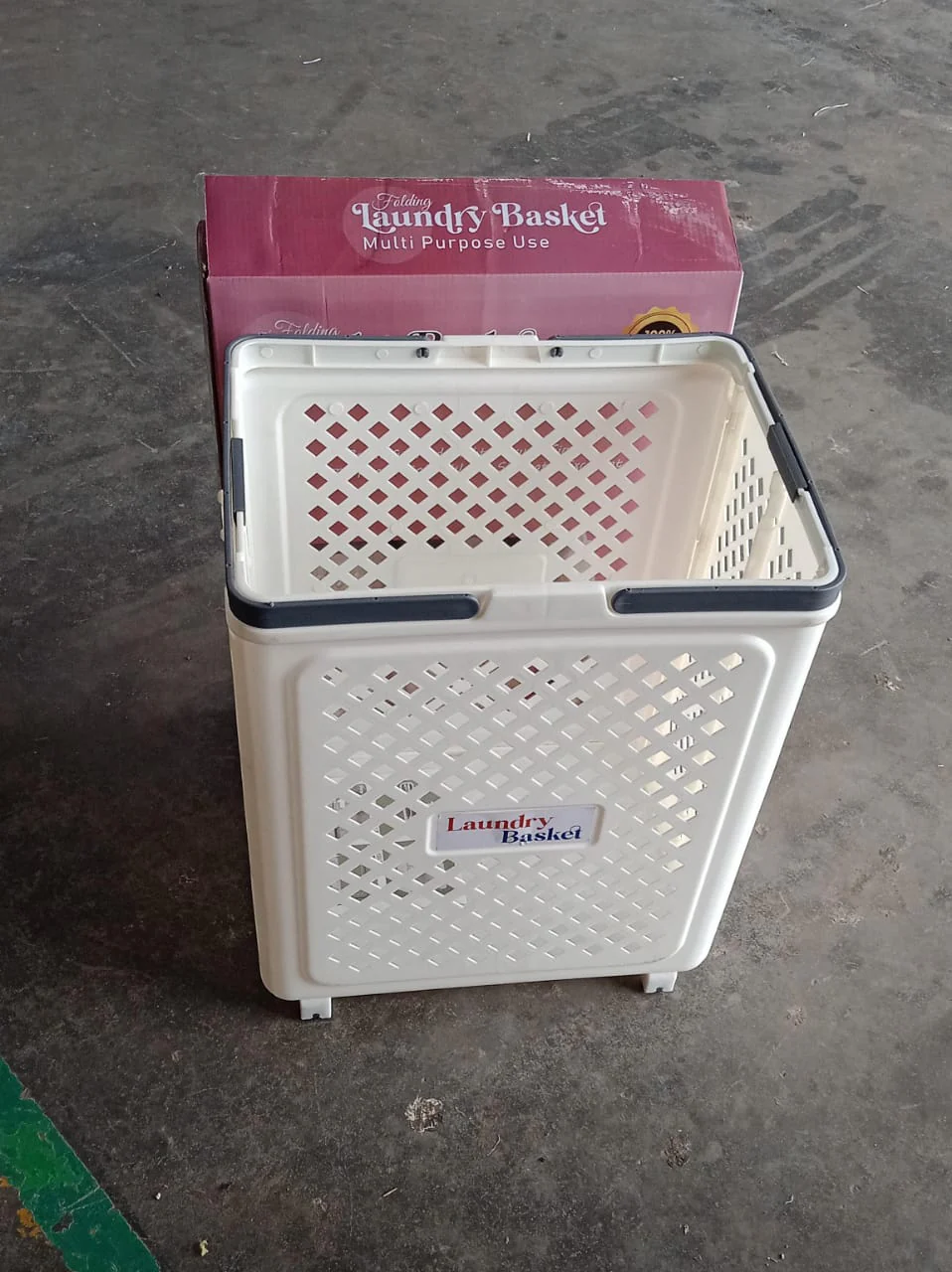 Multipurpose Foldable Laundry Basket with Wheels - Image 7