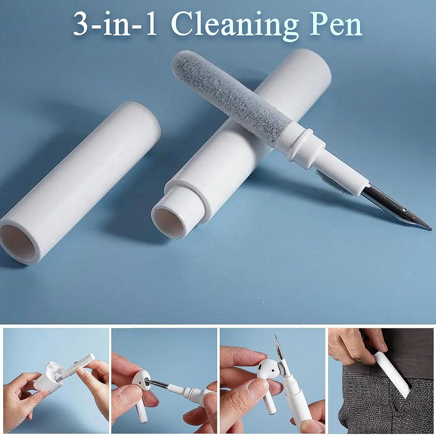 Multi-Function Cleaning Pen (3 in 1) - Image 4