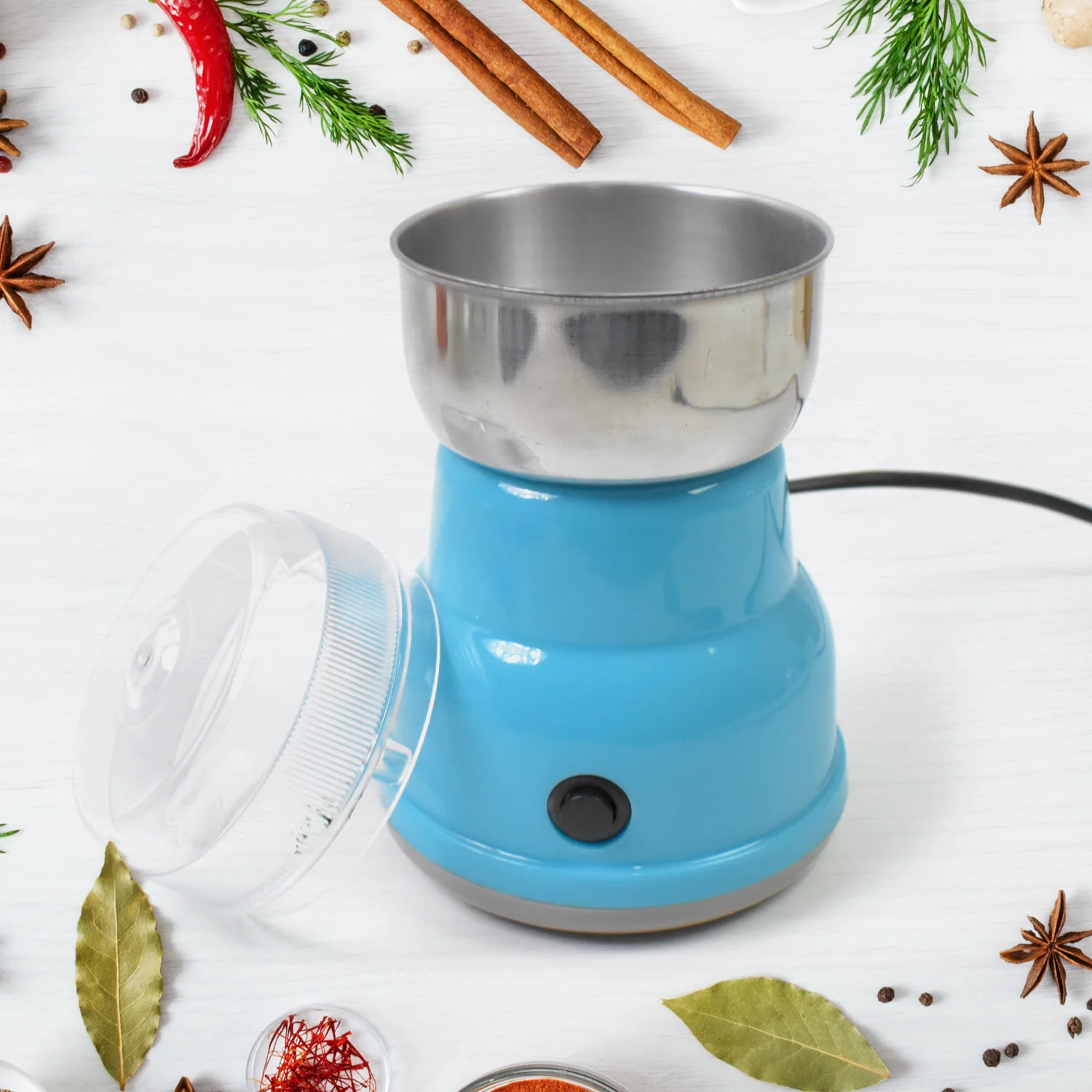 Multi Function Electric Small Food Grinder Grain Grinder (100-200w / 2 Blade / 1 Pc) - Image 7