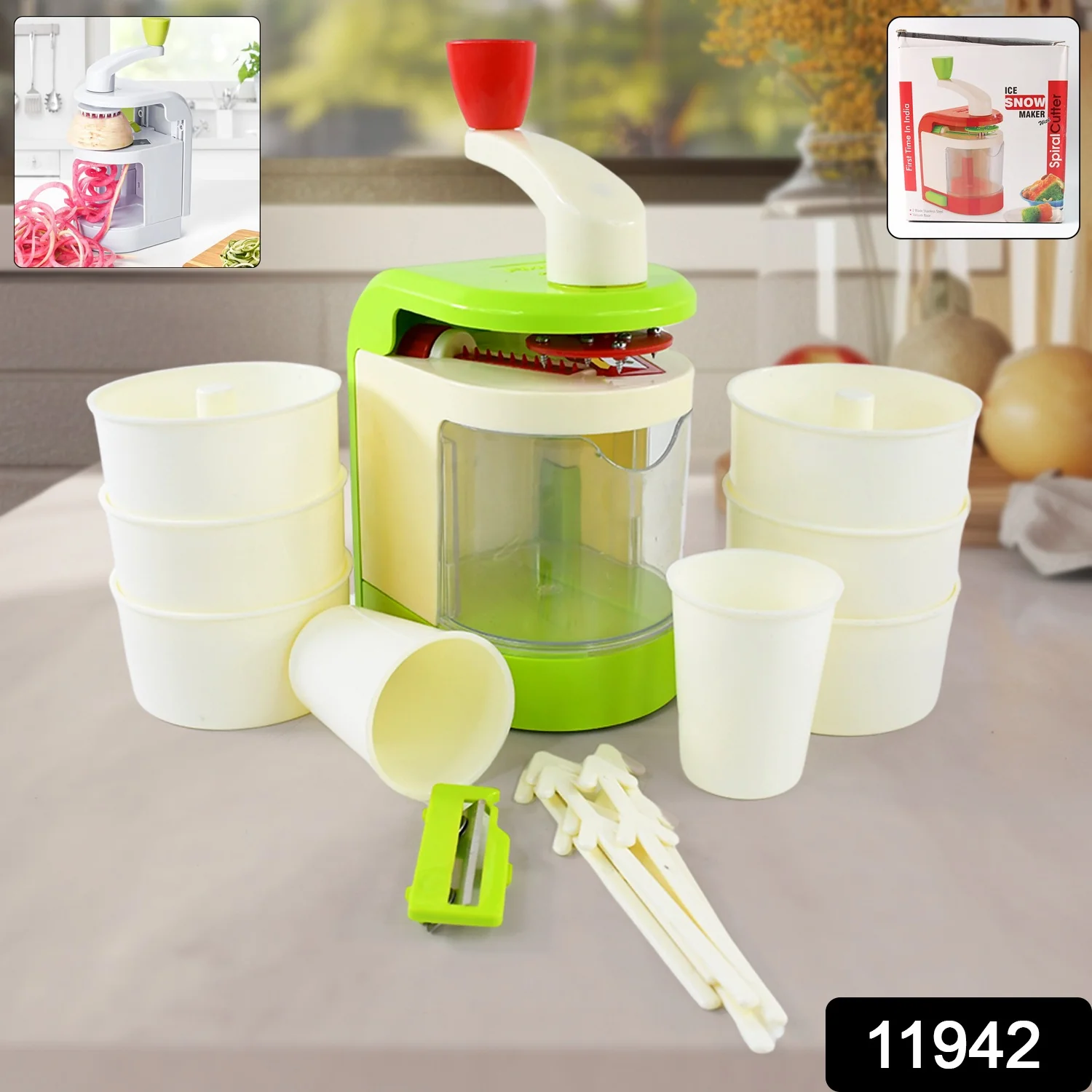 Ritu Multi-Function Spiral Potato Twister & Snack Maker Machine (1 Set) - Image 2