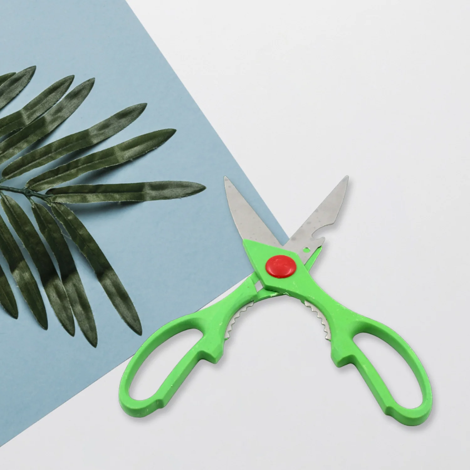 Multi-Function Kitchen Scissors for Veggies, Meat & Seafood with Bottle Opener - Image 5