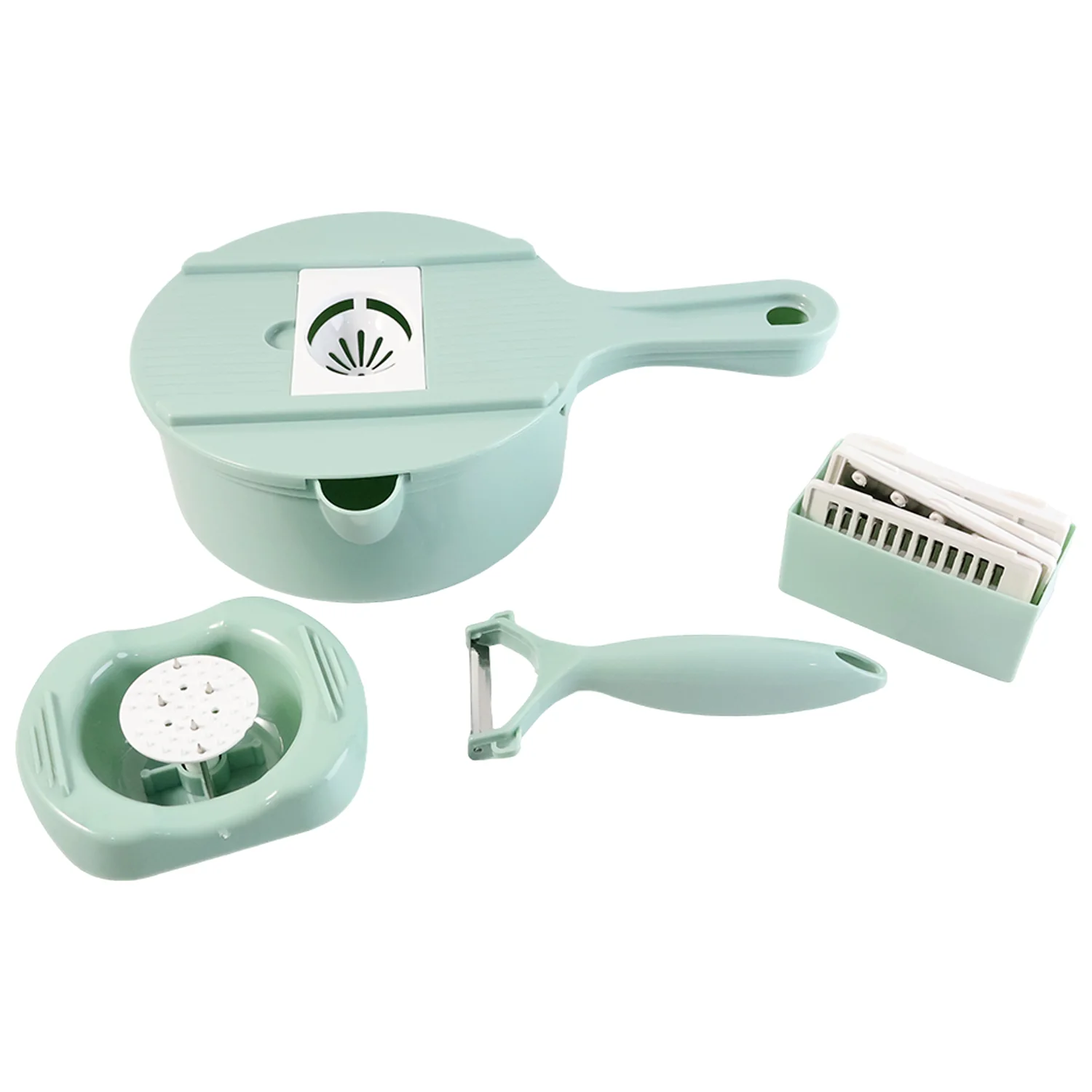 Multi-Function Vegetable Cutter & Grater Set - Image 5