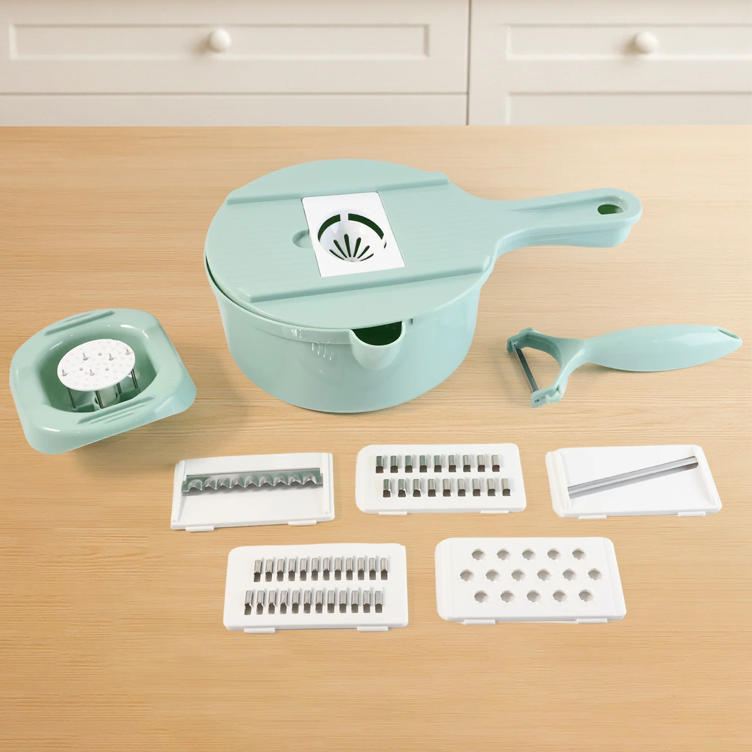 Multi-Function Vegetable Cutter & Grater Set - Image 9