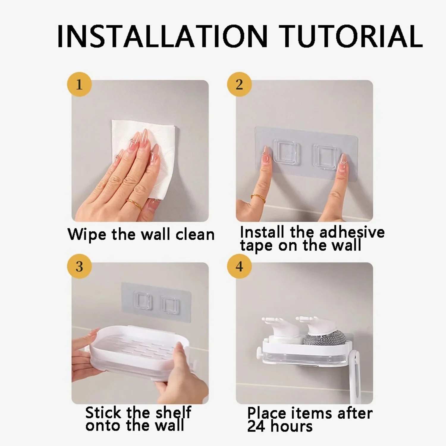 Multi-Function Wall Mounted Cleaning Combo Set (1 Set) - Image 9
